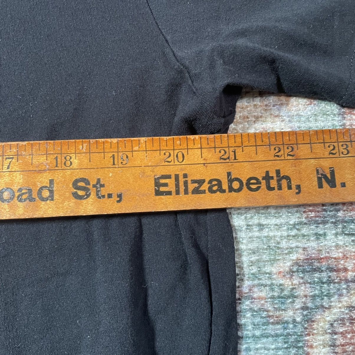 Saint Laurent Paris Saint Laurent Script Logo Embroidered Black tee Hedi Slimane Size US M / EU 48-50 / 2 - 8 Thumbnail