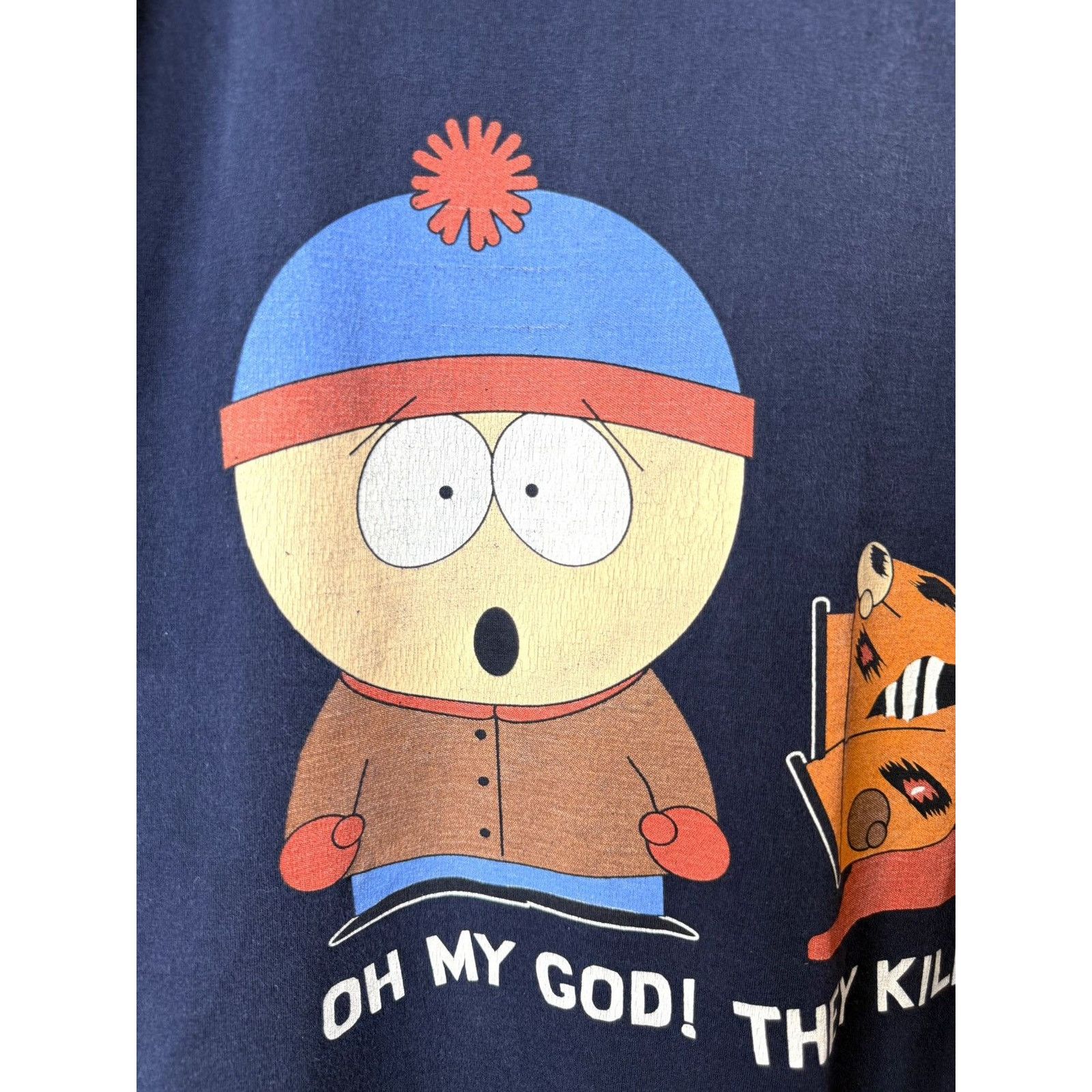 Other 1998 Vintage South Park Movie Promo T Shirt 90s Size US XL / EU 56 / 4 - 4 Thumbnail