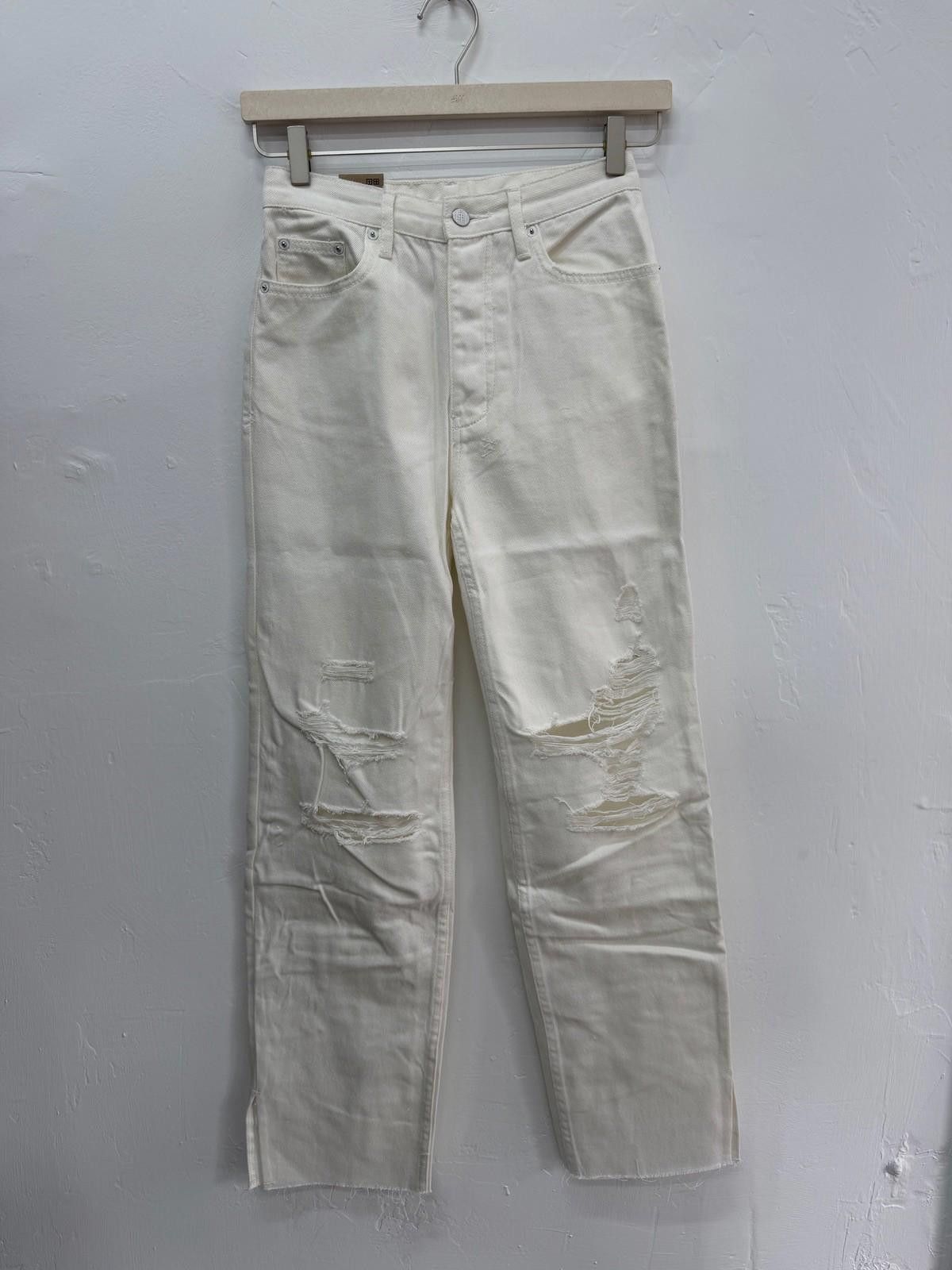 Ksubi new ksubi womens denim jeans brooklyn jean white sliced 24 6 Size 24" / US 00 / IT 34 - 1 Thumbnail