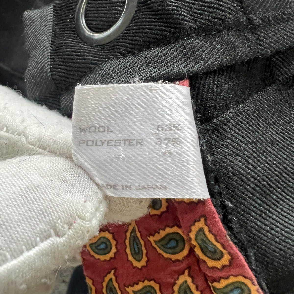 Number (N)ine NUMBER (N)INE 2003AW "TOUCH ME I'M SICK" Wool Bondage Pants Size US 30 / EU 46 - 6 Thumbnail