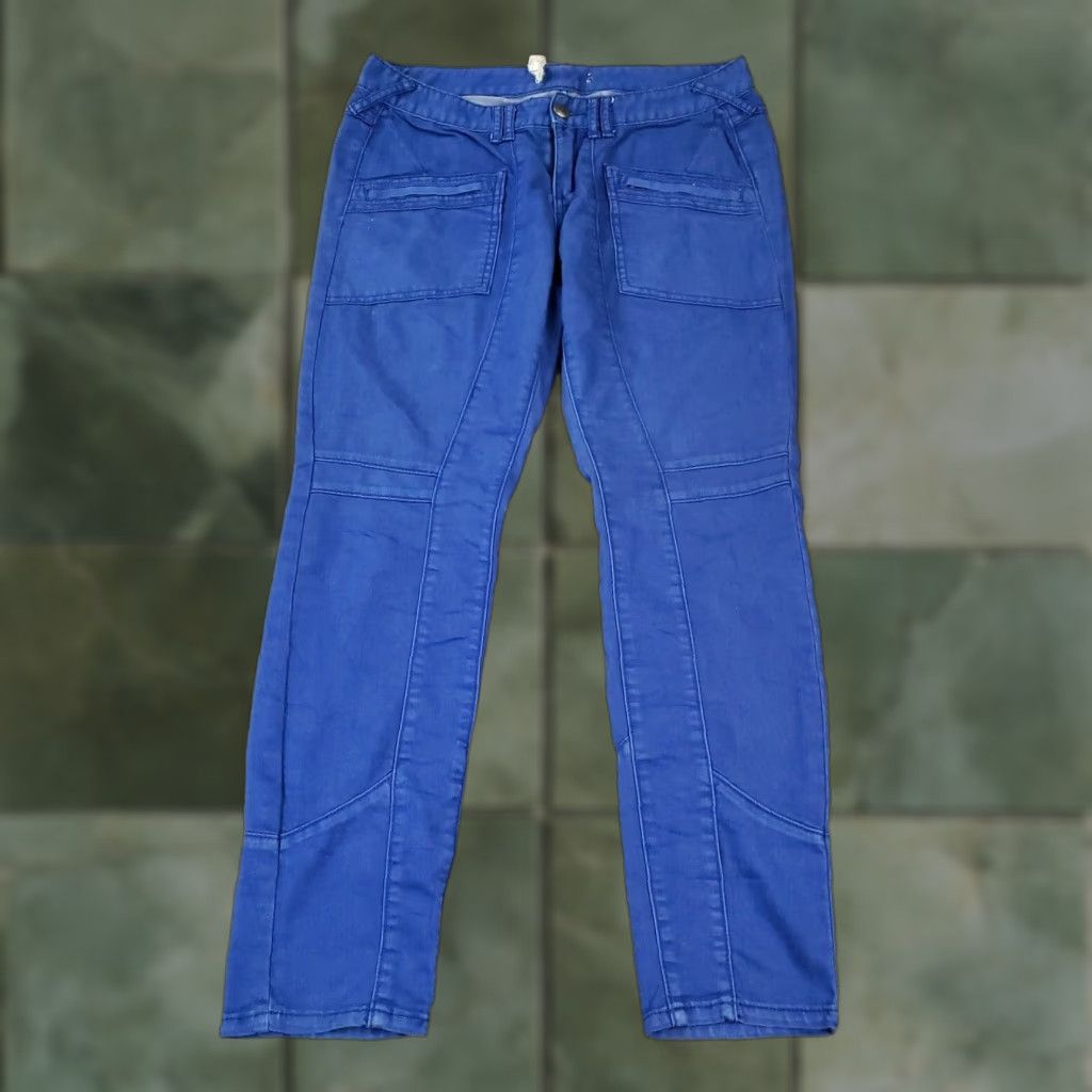 Free People Free People Jeans Womens 33x29 Blue Skinny Regular Zip 5-Pocket Denim Color Size 33 Womens Jeans Size 24" / US 00 / IT 34 - 1 Thumbnail