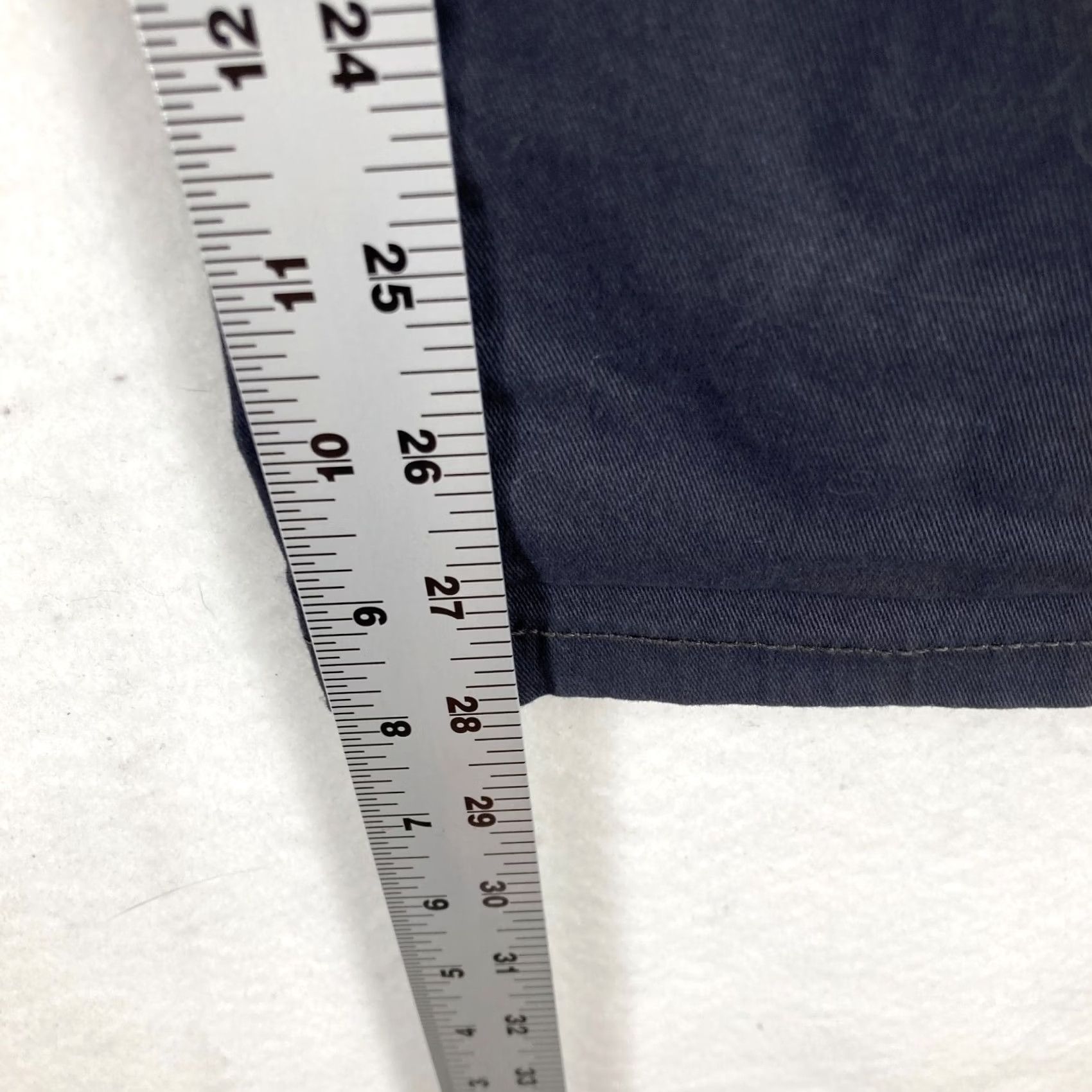 Loft LOFT Ankle Skinny Pants Women's 2 Blue Stretch Fabric Mid Rise Chino Casual NWT Size 28" / US 6 / IT 42 - 6 Thumbnail