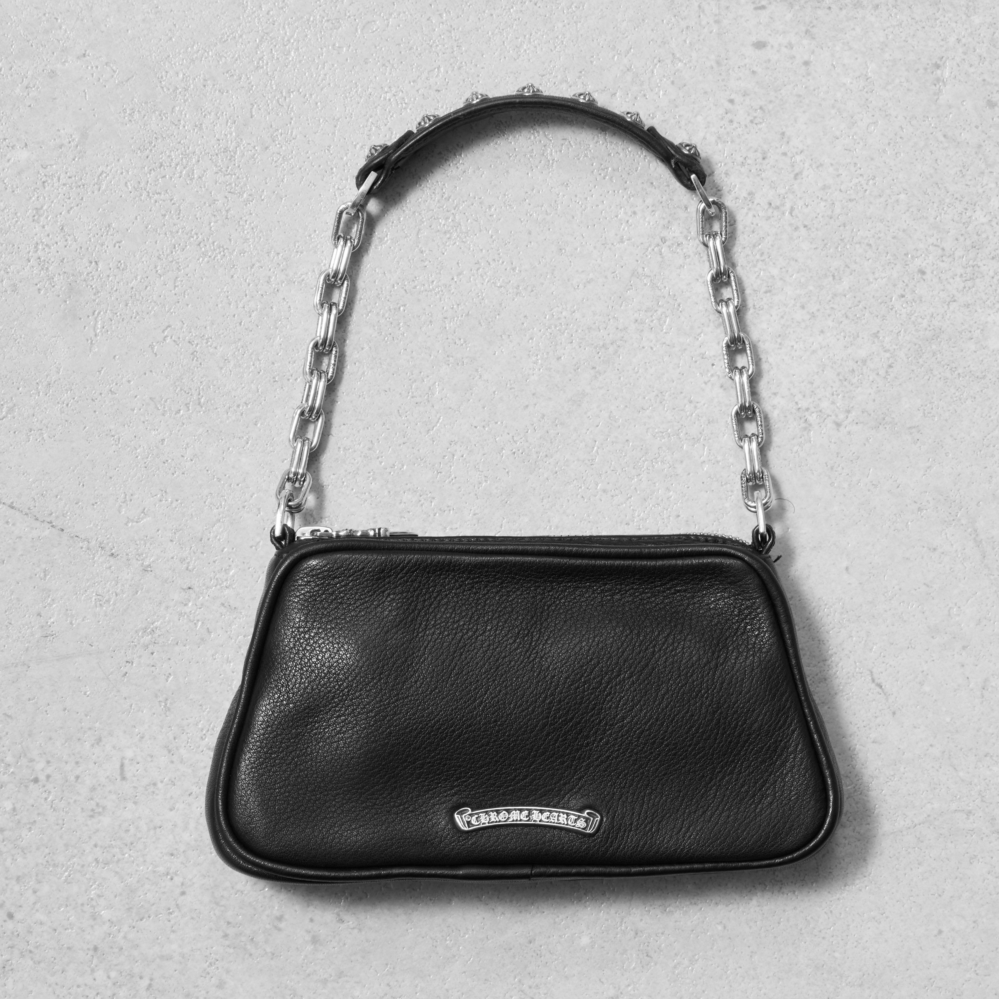 Chrome Hearts CHROME HEARTS Pulp Cross Link Chain Silver Medium Bag Size ONE SIZE - 5 Thumbnail