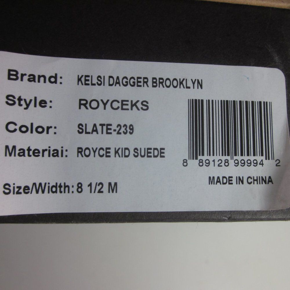 Danier Kelsi Dagger "Royce" Slip On Suede 39 Size 8.5 New in Box Size US 8.5 / IT 38.5 - 8 Thumbnail