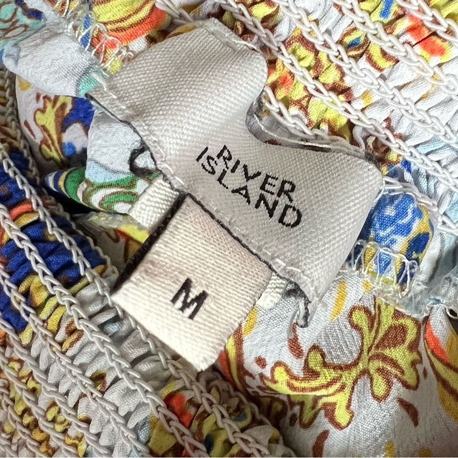 River Island Women’s River Island Paisley Green Wide Leg Trousers Medium Size 28" / US 6 / IT 42 - 8 Thumbnail