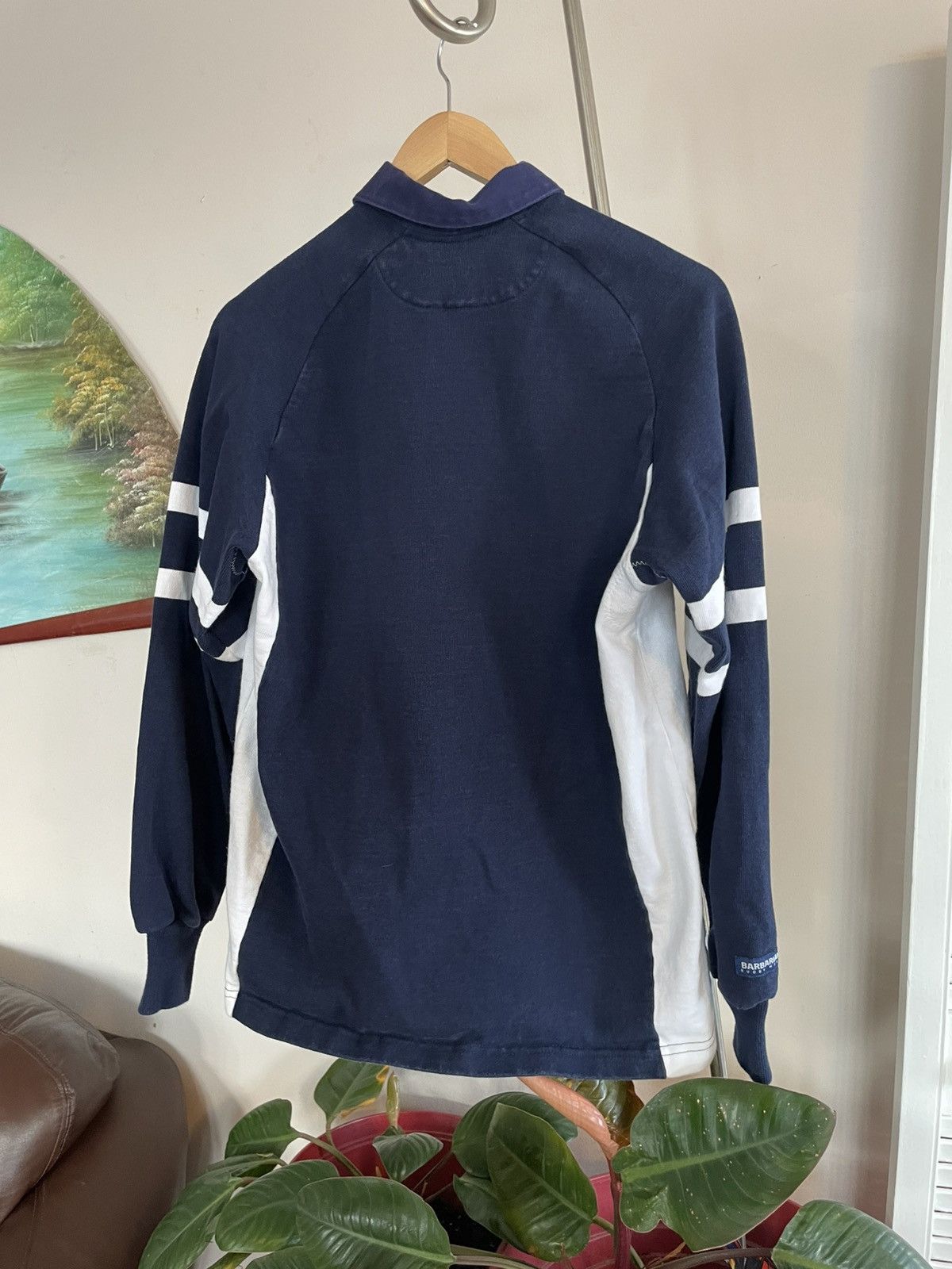 Vintage Vintage World Rugby Scotland Rugby Polo Longsleeve Size US L / EU 52-54 / 3 - 2 Thumbnail