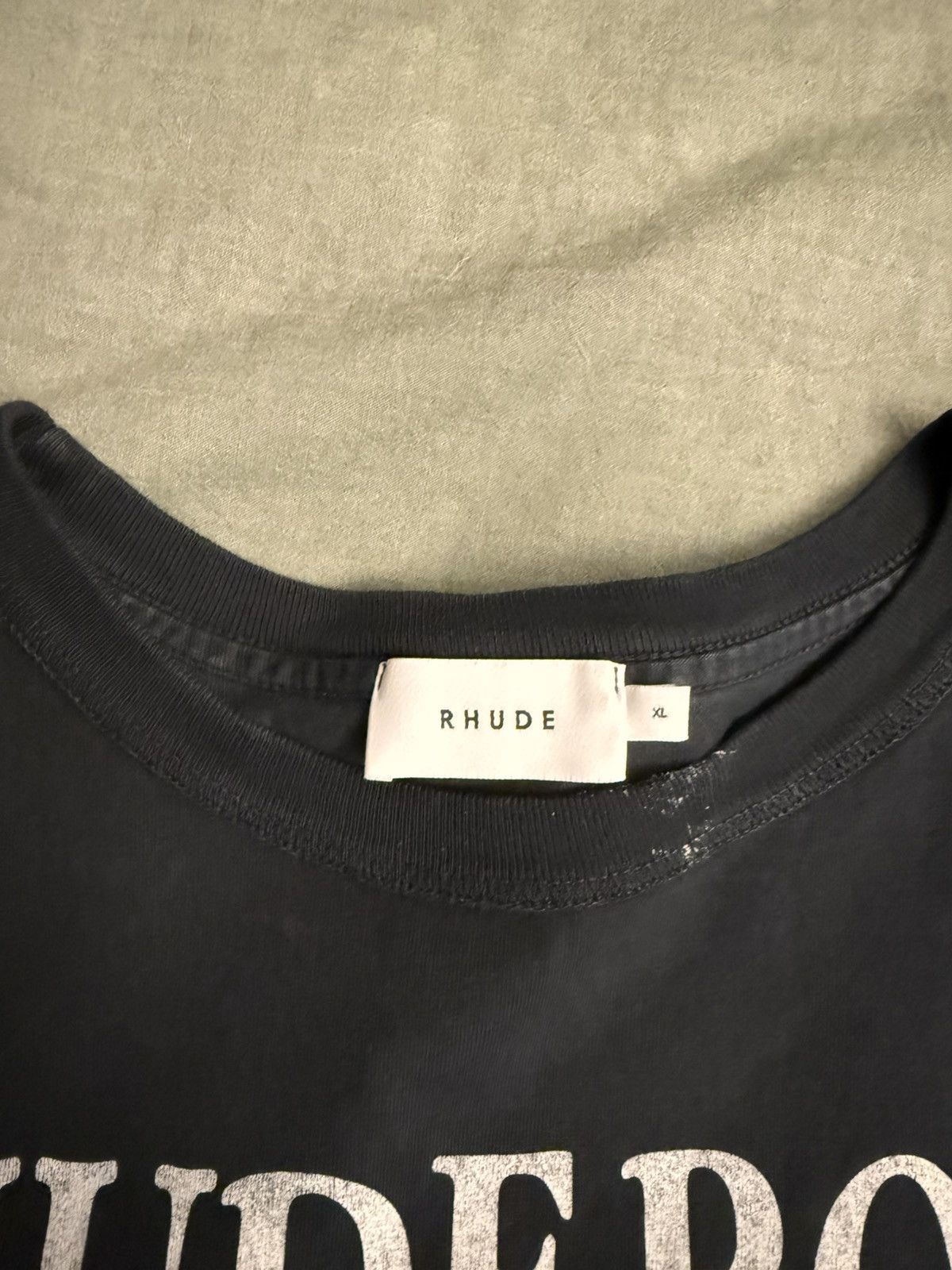 Rhude Rhude Bowl Logo Tee Size US XL / EU 56 / 4 - 2 Thumbnail