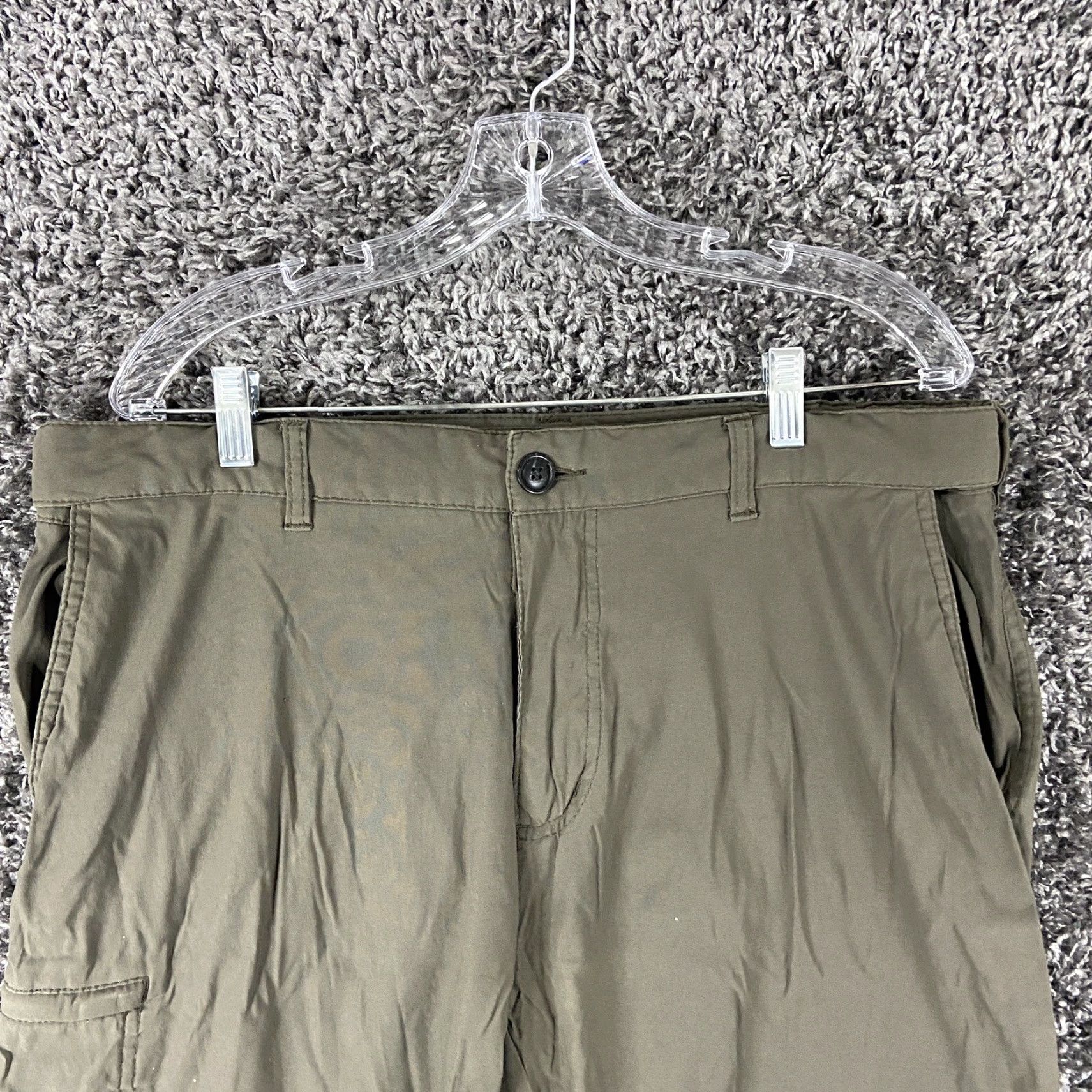 Vintage UB Tech Classic Fit Pants Men 36x29 Green Chino Regular Inseam 29 Men's Clothing Size US 36 / EU 52 - 7 Thumbnail