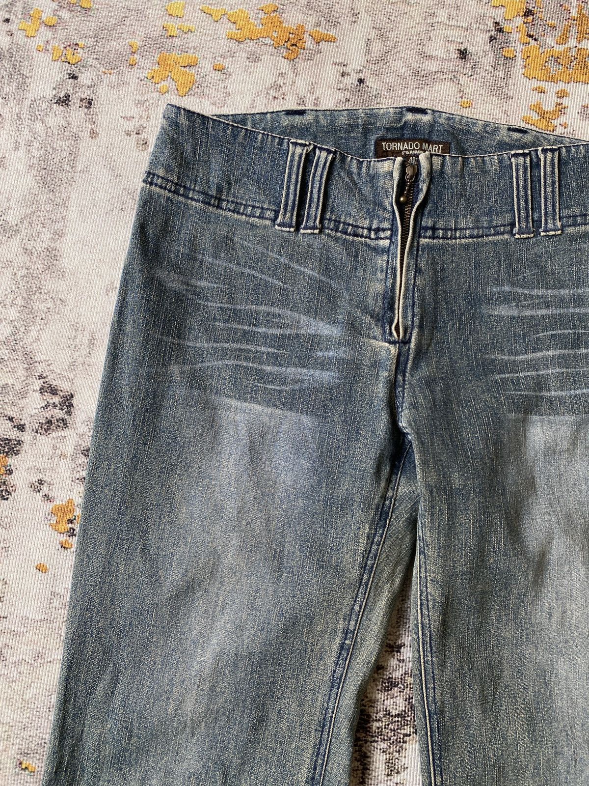Tornado Mart Tornado Mart Femme Flare Jeans Size 28" / US 6 / IT 42 - 8 Thumbnail