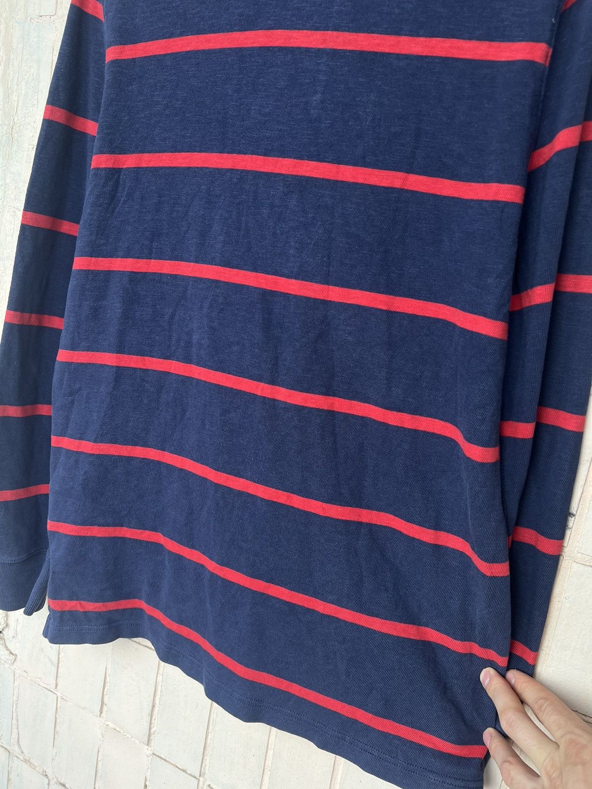Polo Ralph Lauren Vintage 90s Polo Ralph Lauren Rugby Long Sleeve Shirt Size US S / EU 44-46 / 1 - 24 Thumbnail