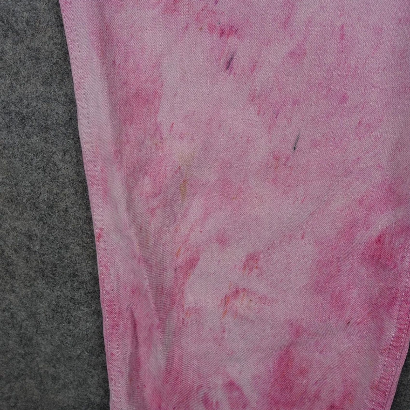 Old Navy VINTAGE Old Navy Jumpsuit Womens M Pink Short Sleeve Utility Coveralls Tie Dye Fun Size 32" / US 10 / IT 46 - 6 Thumbnail
