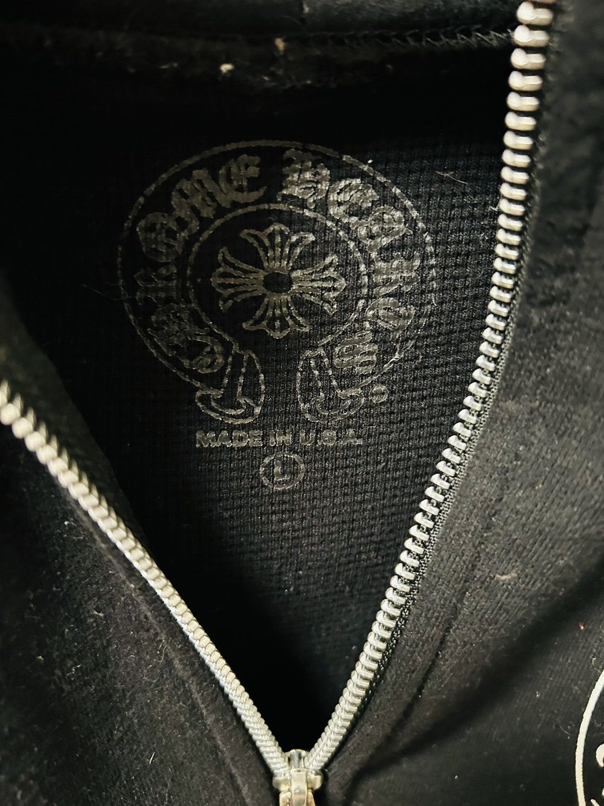 Chrome Hearts Chrome Hearts FU Zip Dagger Hoodie (Thick Lined) Size US L / EU 52-54 / 3 - 5 Thumbnail