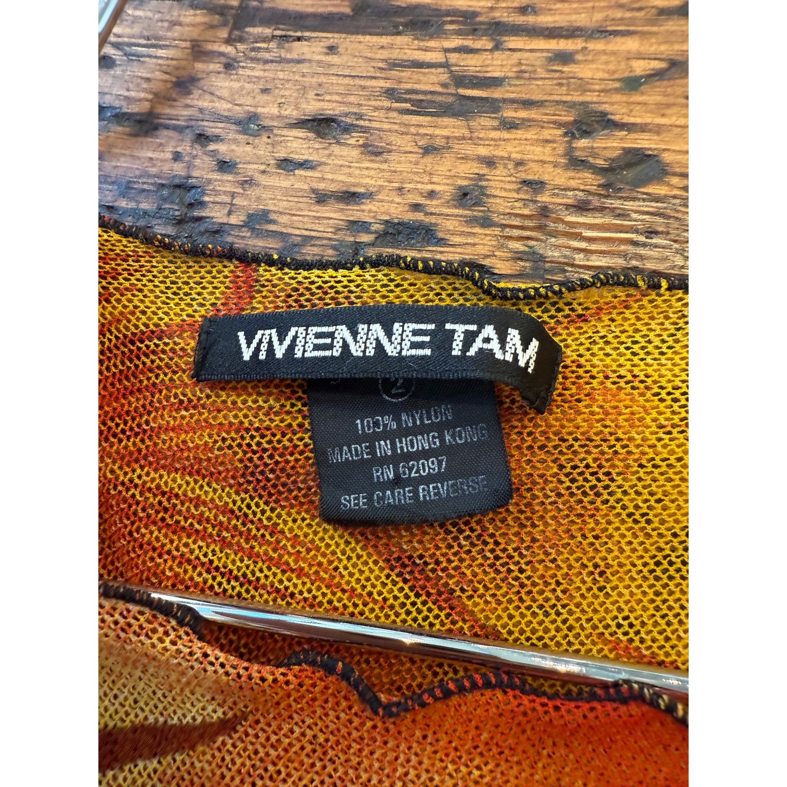 Vivienne Tam Vintage Vivienne Tam Floral Print Long Sleeve Mesh Top Size XS / US 0-2 / IT 36-38 - 3 Thumbnail