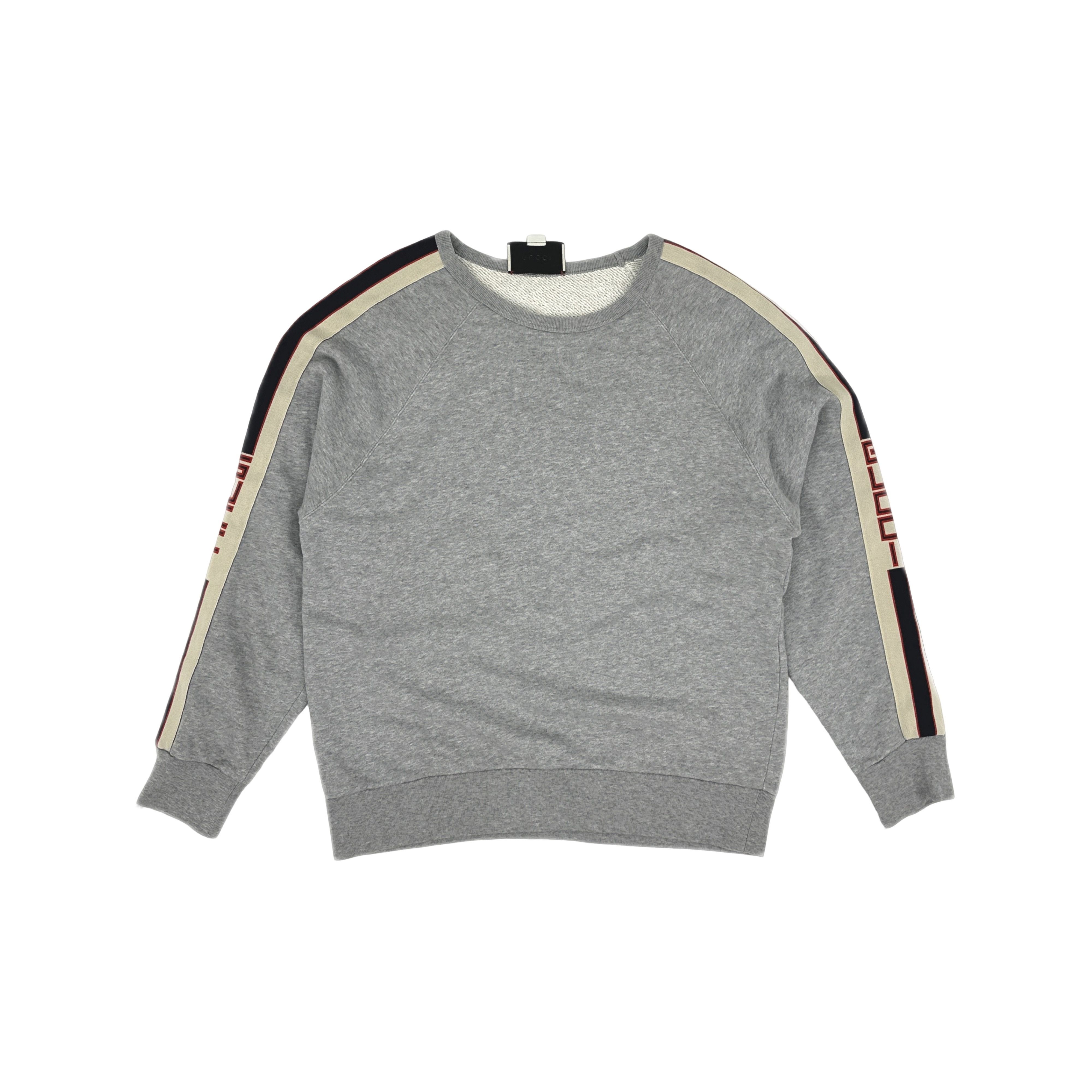Gucci Gucci Side Logo Tape Sweatshirt Size L Size US L / EU 52-54 / 3 - 1 Thumbnail