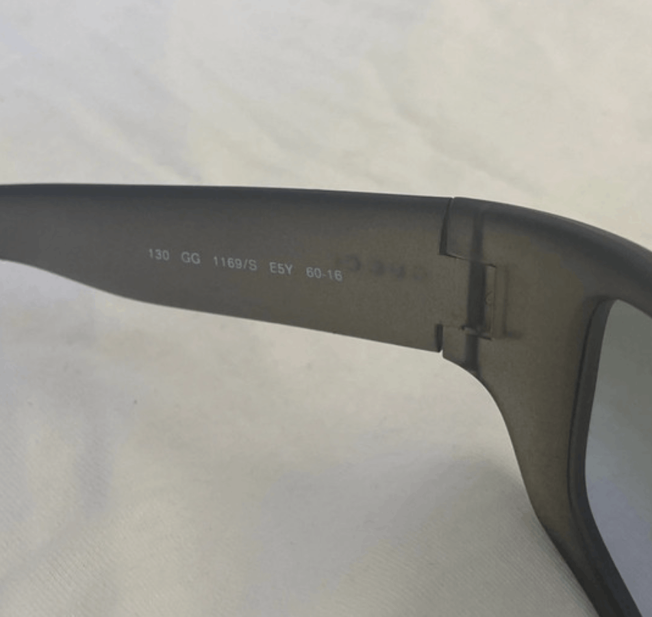 Gucci Gucci Sunglasses 1169/S Mask Shield GG Sport Size ONE SIZE - 5 Thumbnail