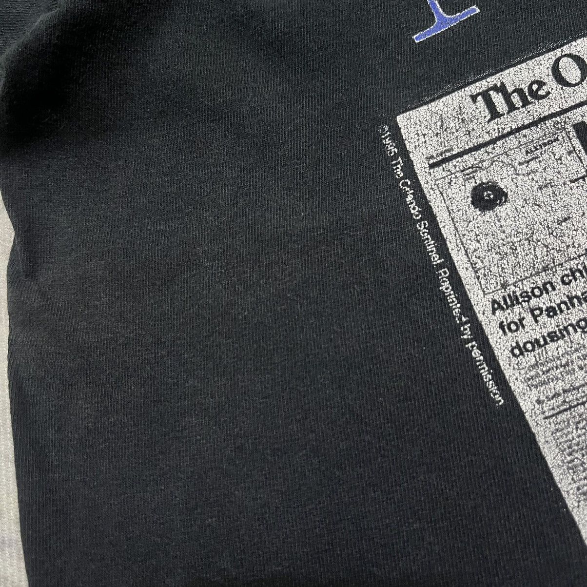 NBA Faded Trashed Vintage NBA Orlando Magic tees Size US L / EU 52-54 / 3 - 6 Thumbnail