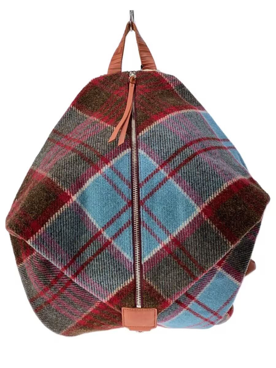 Vivienne Westwood Plaid Wool Backpack Size ONE SIZE - 1 Thumbnail