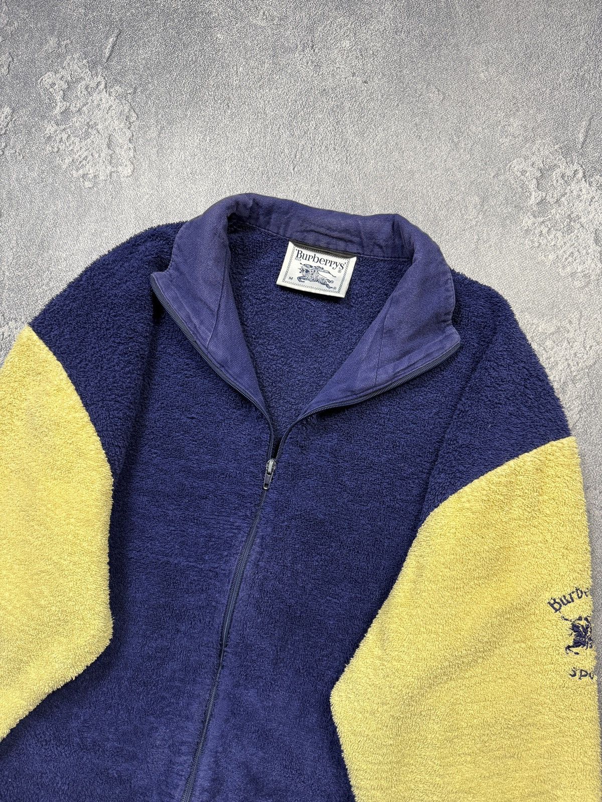 Burberry Vintage Burberrys fleece full zip Burberry sweatshirt Size US M / EU 48-50 / 2 - 2 Thumbnail