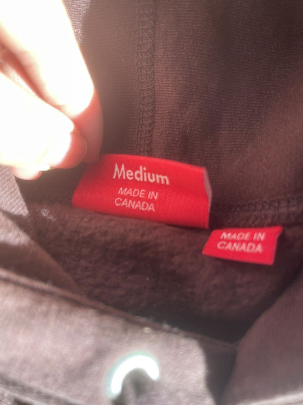 Supreme 2021 supreme boxed hoodie dark brown Size US M / EU 48-50 / 2 - 4 Thumbnail