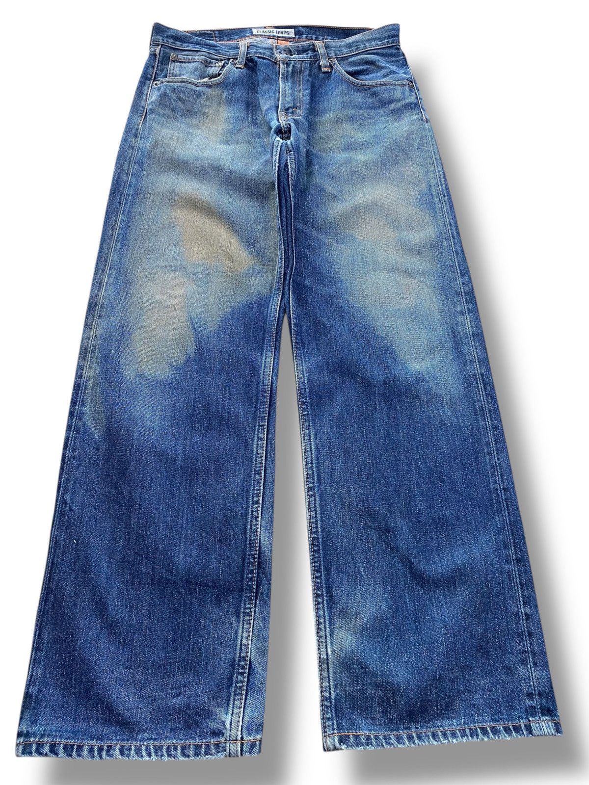 Levi's Levi’s Mud Wash Style Straight Leg Jeans Size US 32 / EU 48 - 1 Thumbnail