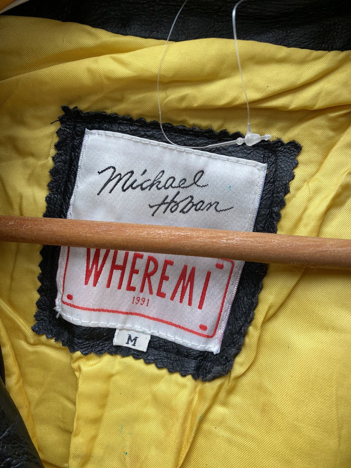 Michael Hoban vintage micheal hoban leather jacket Size US M / EU 48-50 / 2 - 4 Thumbnail
