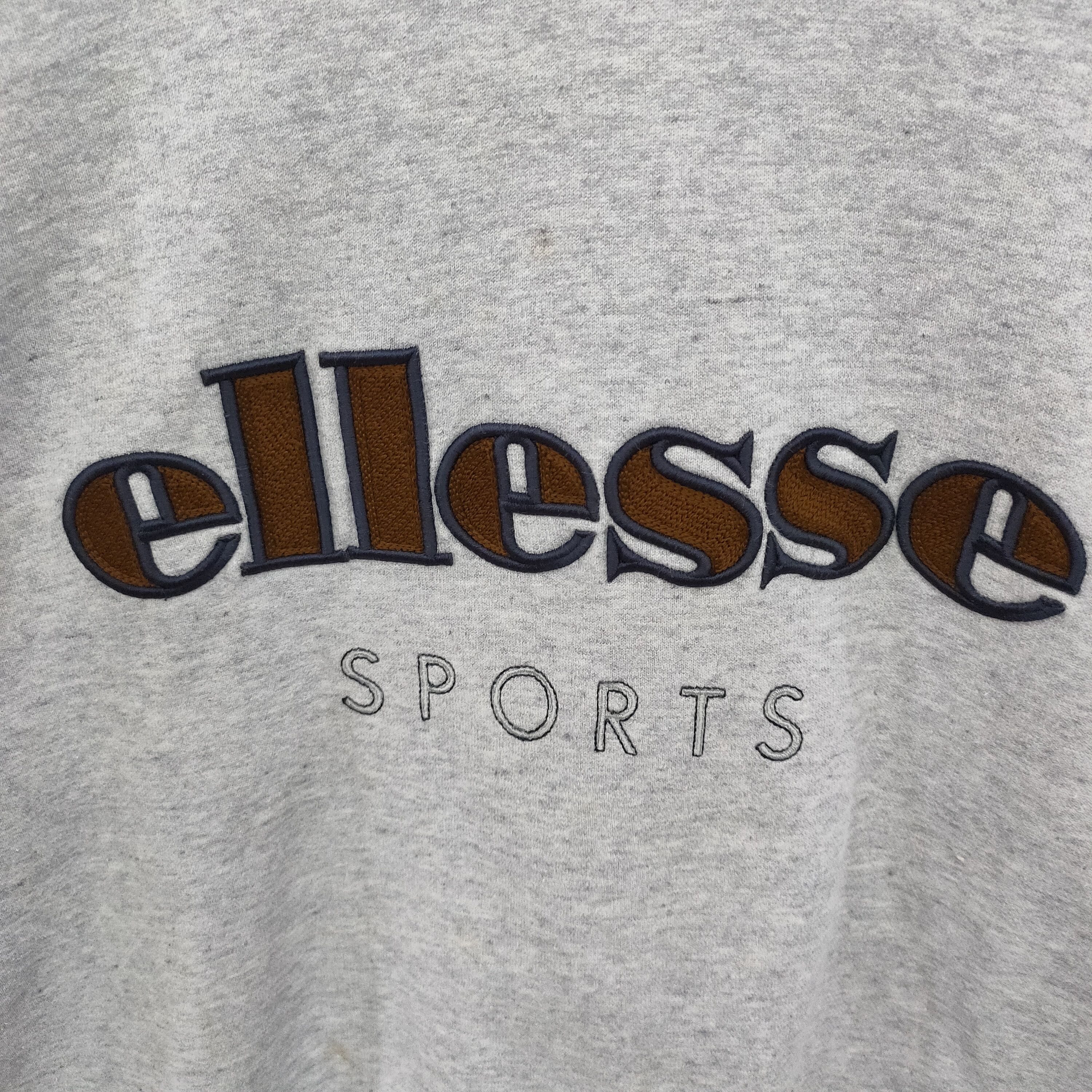 Ellesse × Vintage Vtg Ellesse Embroidered Sweater Medium Size US M / EU 48-50 / 2 - 5 Thumbnail