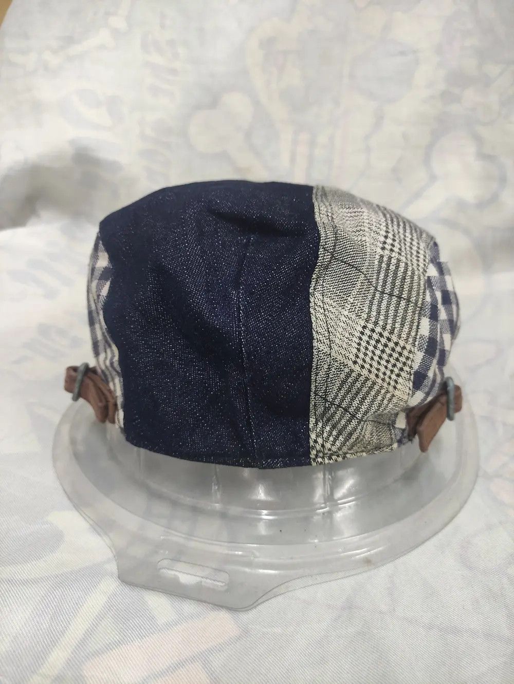 Japanese Brand × Vintage JAPANESE BRAND DENIM PATCHWORK BARETTA CAP Size ONE SIZE - 7 Thumbnail