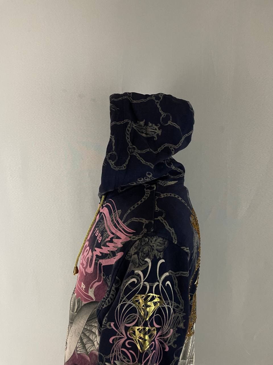 Christian Audigier Christian Audigier Hoodie Zip Navy Rare Size US L / EU 52-54 / 3 - 4 Thumbnail