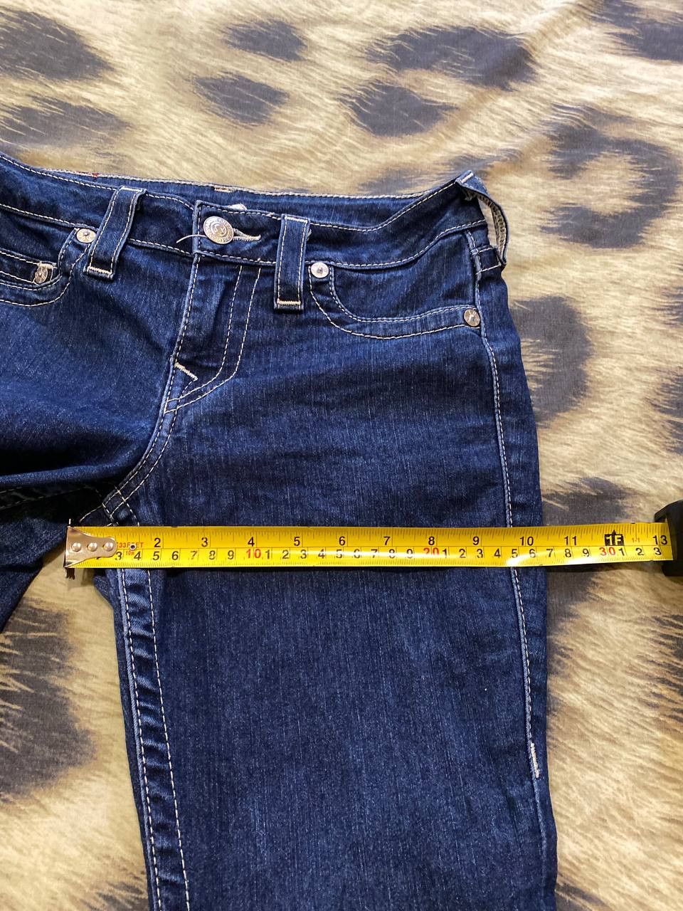True Religion TRUE RELIGION MADE IN USA Slim Fit Denim Jeans Clean Look Size 28" / US 6 / IT 42 - 13 Thumbnail