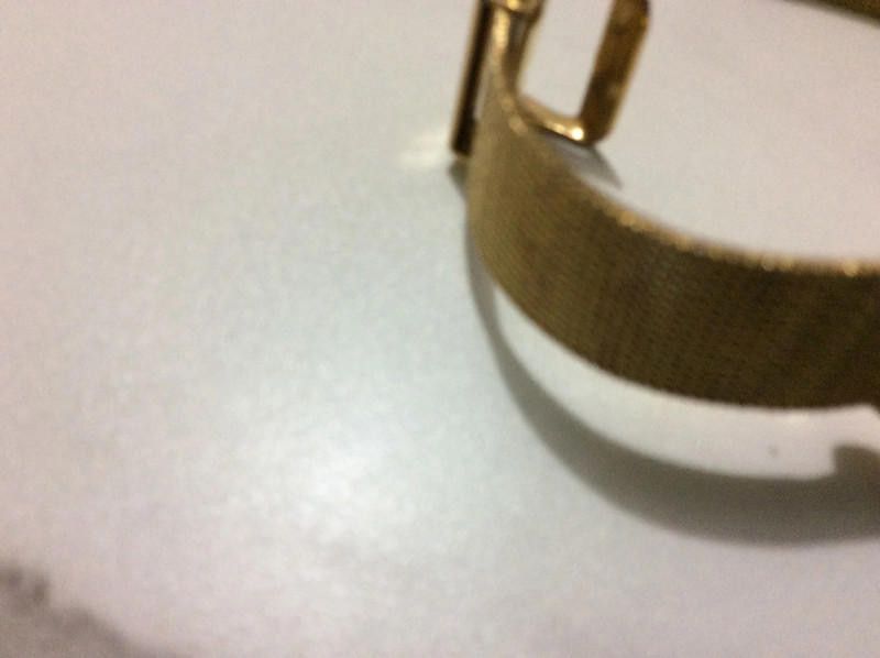 Designer Kulte Unisex Analogue Quartz mesh gold bracelet watch Size ONE SIZE - 3 Thumbnail