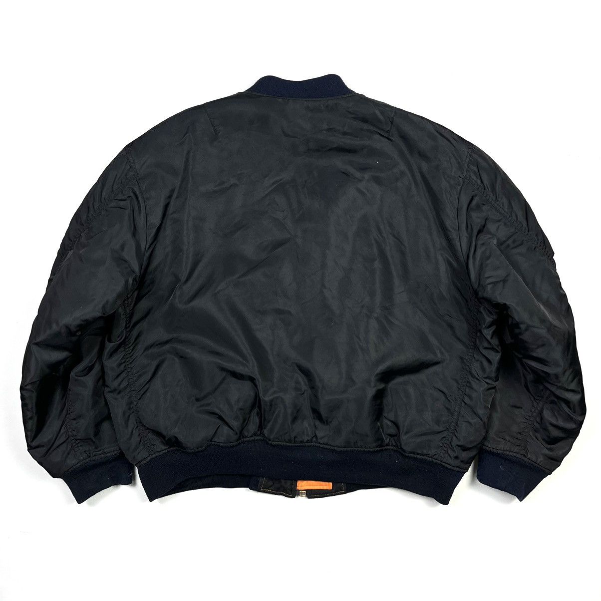 Vintage Night Crows Vintage Bomber Jacket Black Military Aviator Size US XL / EU 56 / 4 - 8 Thumbnail