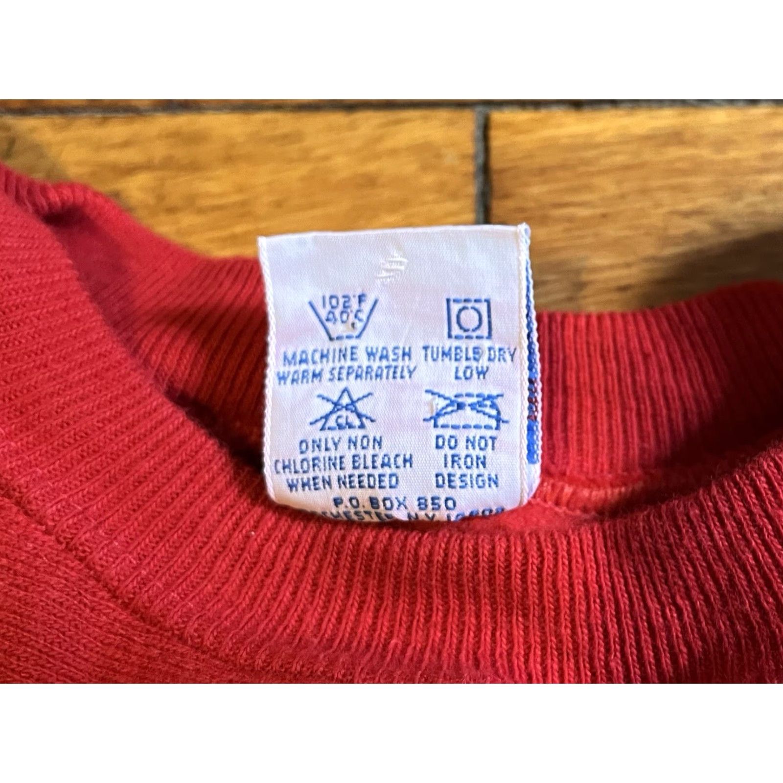 Champion VINTAGE Champion Reverse Weave Sweatshirt Men’s Large Ohio State Red 90s USA Logo Graphic Print College Sports Shirt Size US L / EU 52-54 / 3 - 5 Thumbnail