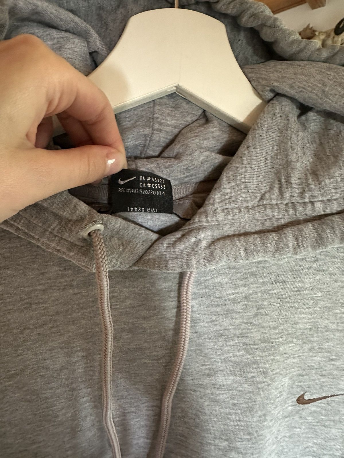 Nike Nike Little Brown Swoosh Vintage hoodie Size US M / EU 48-50 / 2 - 3 Thumbnail