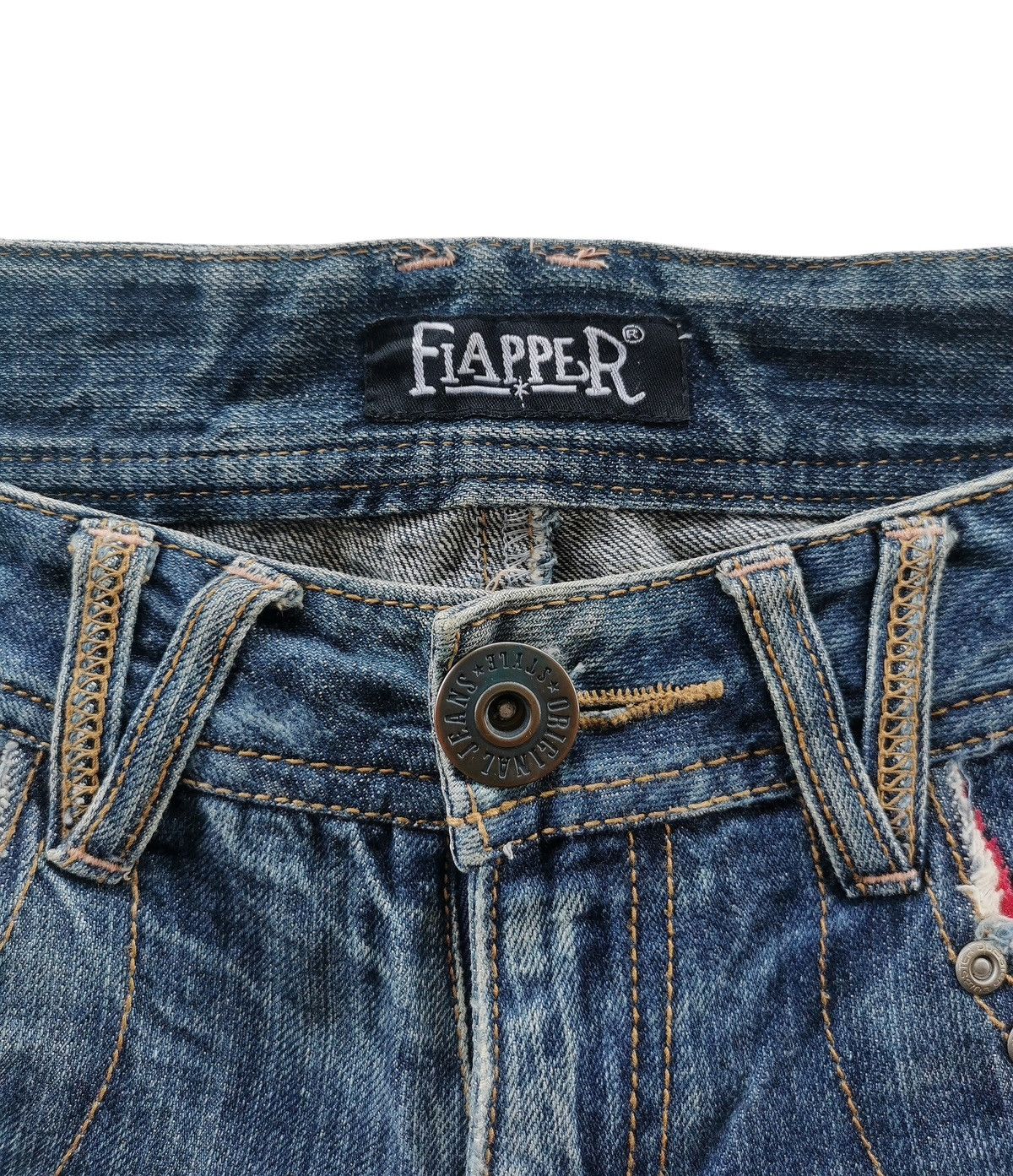 Le Grande Bleu (L.G.B.) Fiappar Distressed Flare Jeans 🔹LGB Inspire Size US 30 / EU 46 - 10 Thumbnail