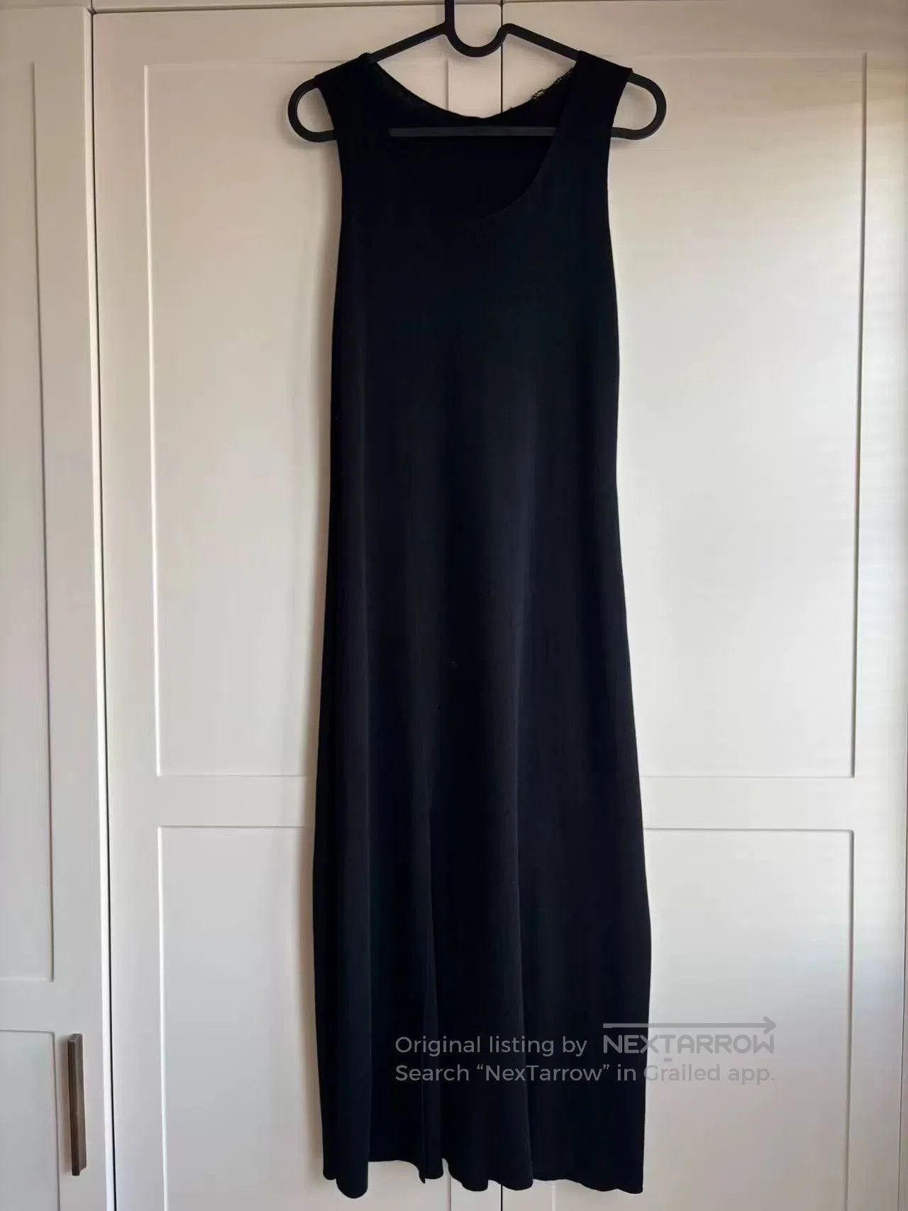 Roberto Collina Roberto Collina Black Knit Dress. Size M / US 6-8 / IT 42-44 - 3 Thumbnail