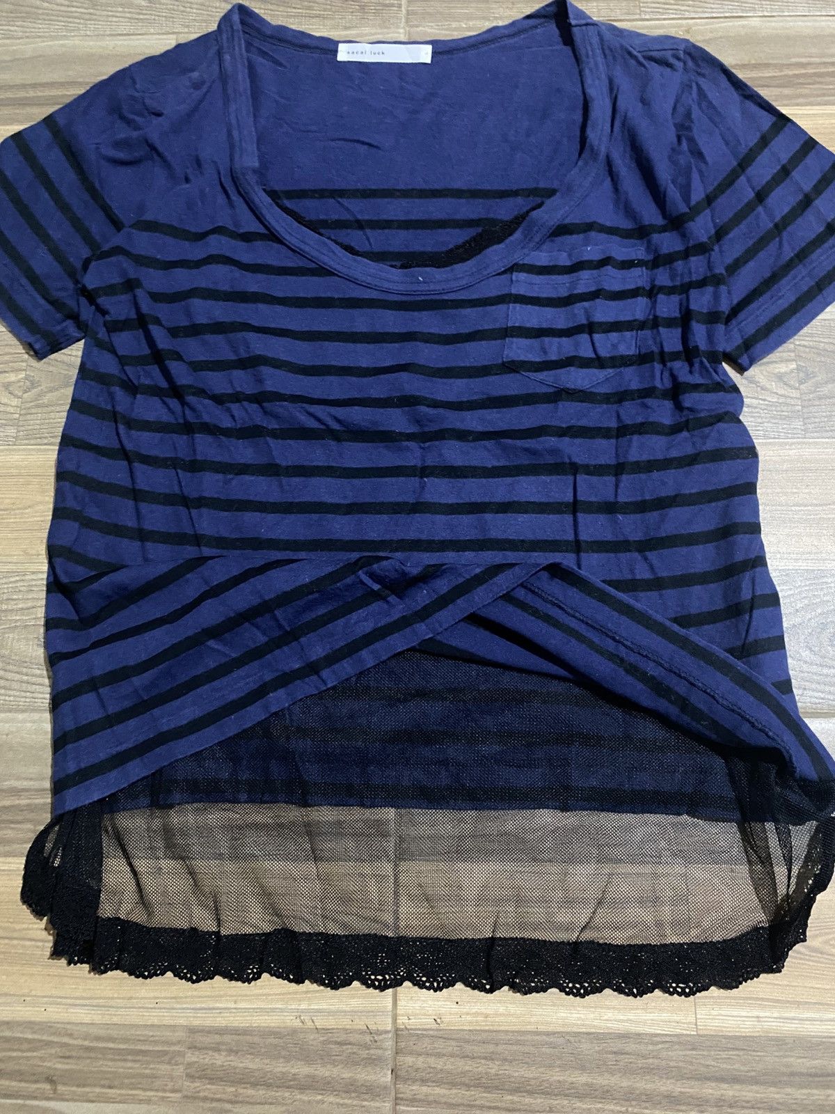 Sacai SACAI DOUBLE LAYERED TSHIRT Size ONE SIZE - 2 Thumbnail