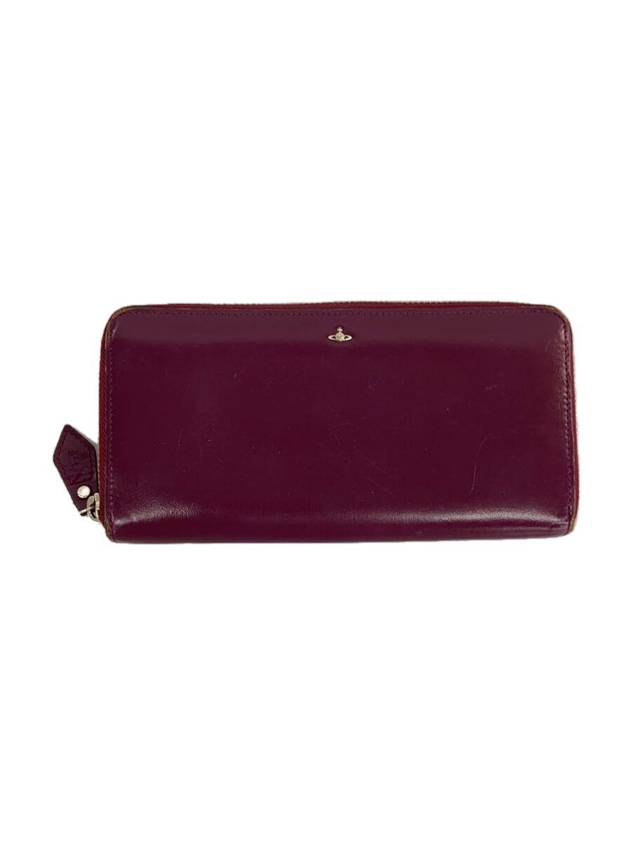 Vivienne Westwood Vivienne Westwood Plain Lthr Long Wallet Bordeaux Size ONE SIZE - 1 Thumbnail