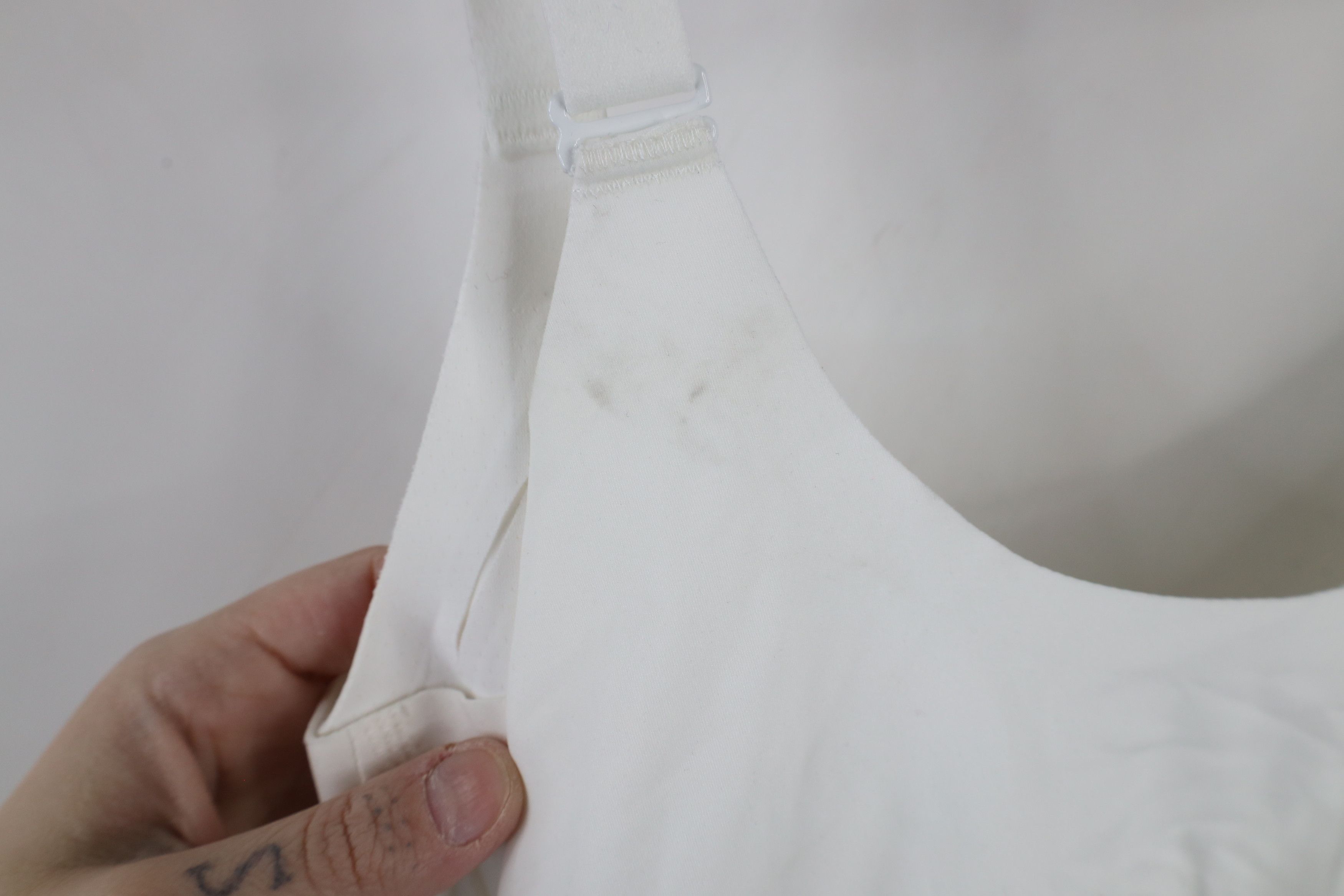 Vintage New with Defects Honeylove LiftWear Tank Top Shirt White Size L / US 10 / IT 46 - 10 Thumbnail