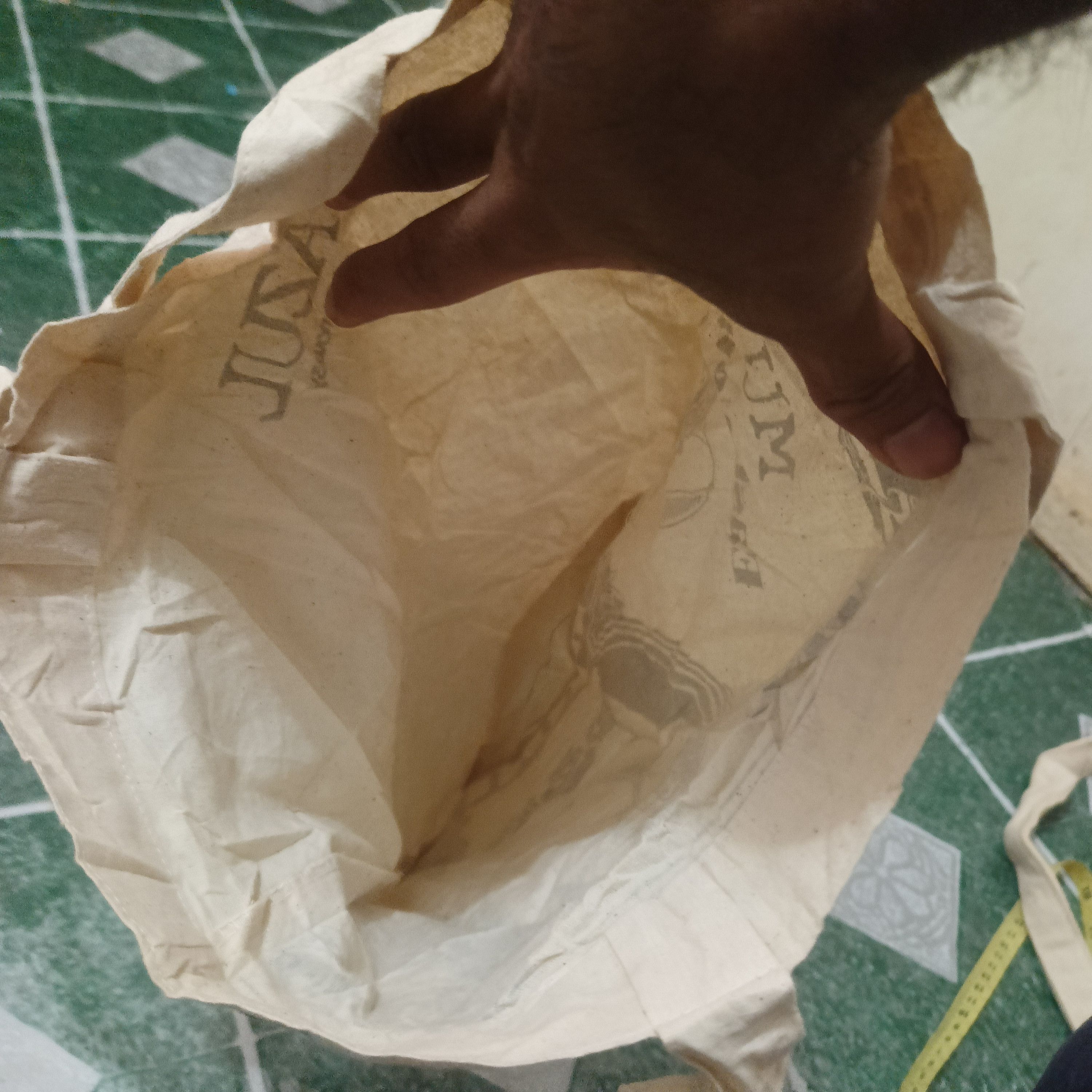 Japanese Brand Azul by moussy tote bag money dollar design shallow look Size ONE SIZE - 6 Thumbnail