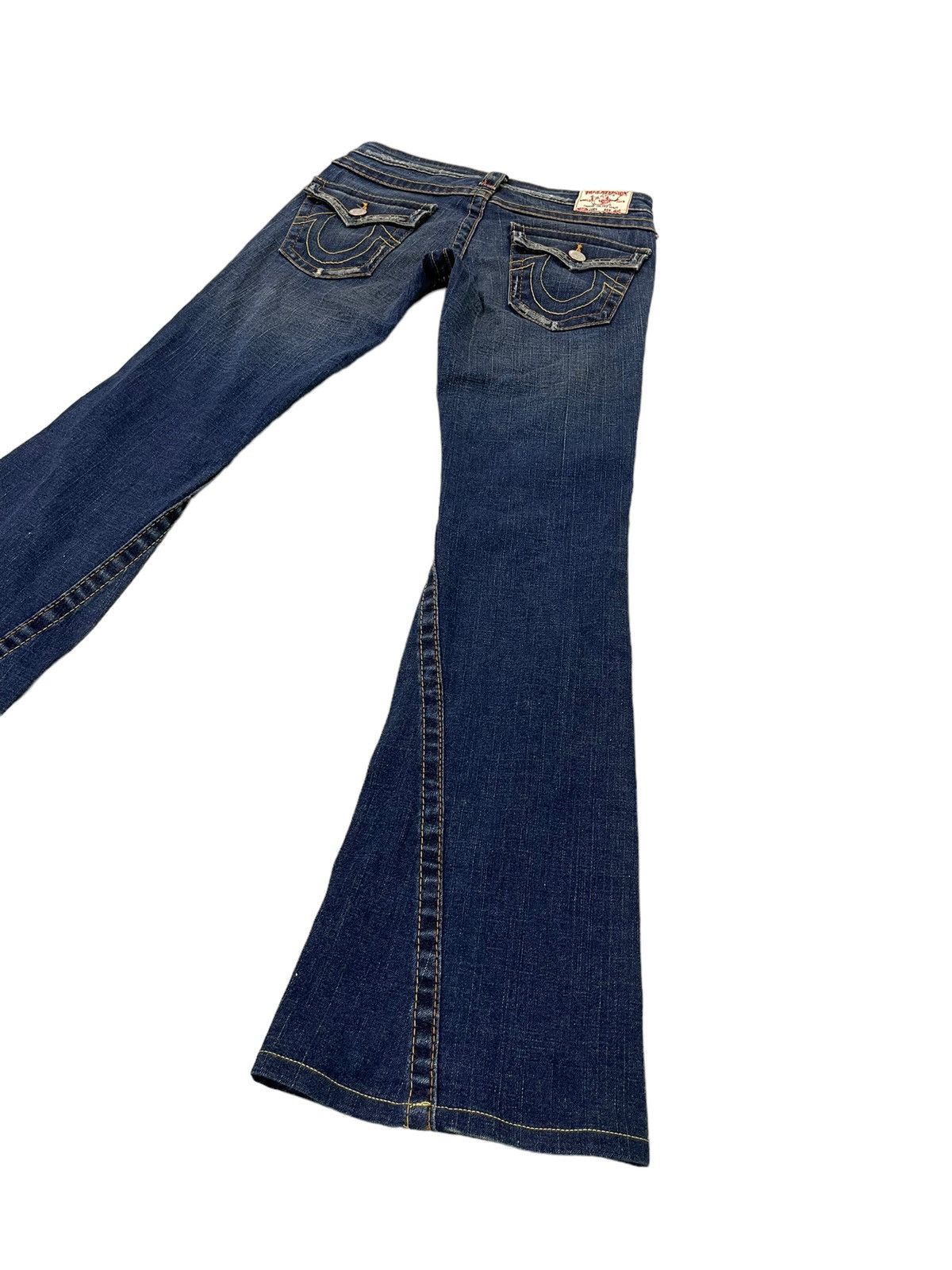 True Religion Flare Jeans Skinny True Religion Stretch Distress Denim 6🟦3 Size US 28 / EU 44 - 13 Thumbnail