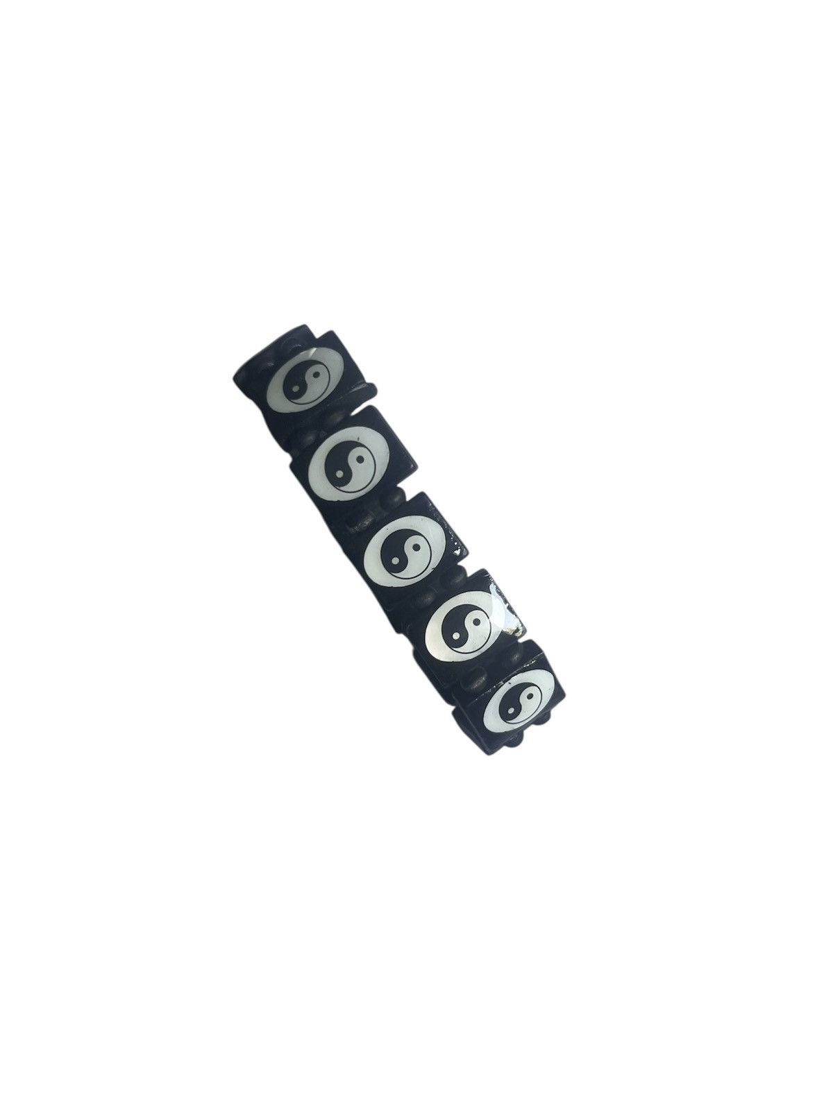 Japanese Brand × Vintage BEADED BRACELET YIN YANG SPIRIT TRACKS Size ONE SIZE - 2 Thumbnail