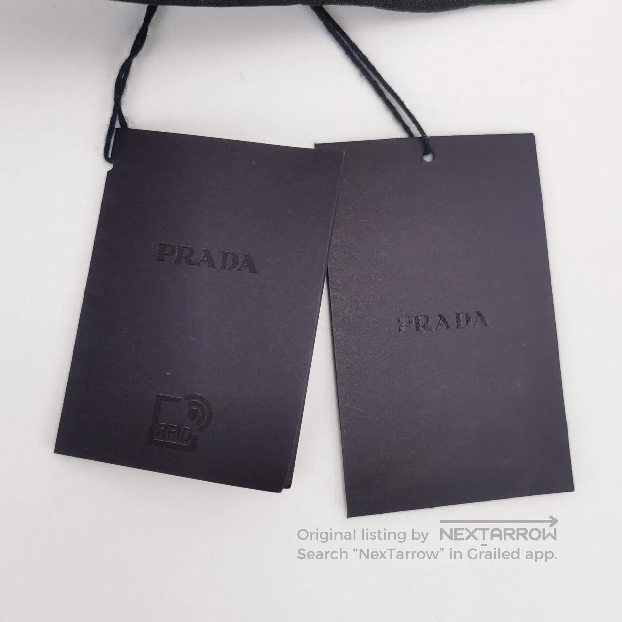 Prada Prada Wool Solid Color Wide. Size 37" - 4 Thumbnail