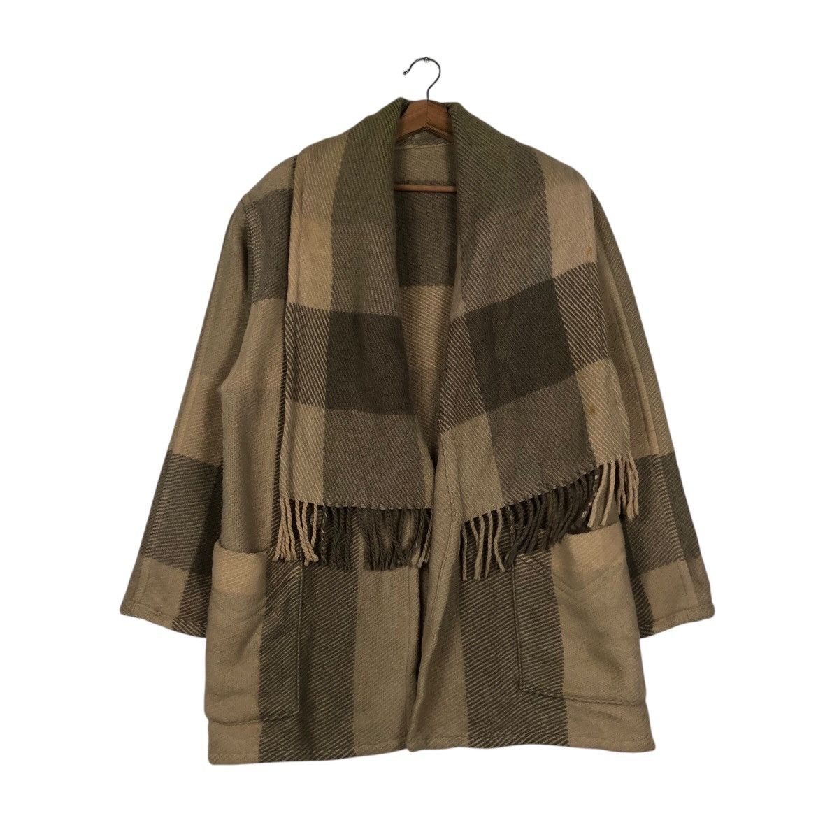 Vintage 📌Vintage Wool Jacket Scarf Tidstrand Made in Switzerland Size US S / EU 44-46 / 1 - 2 Thumbnail