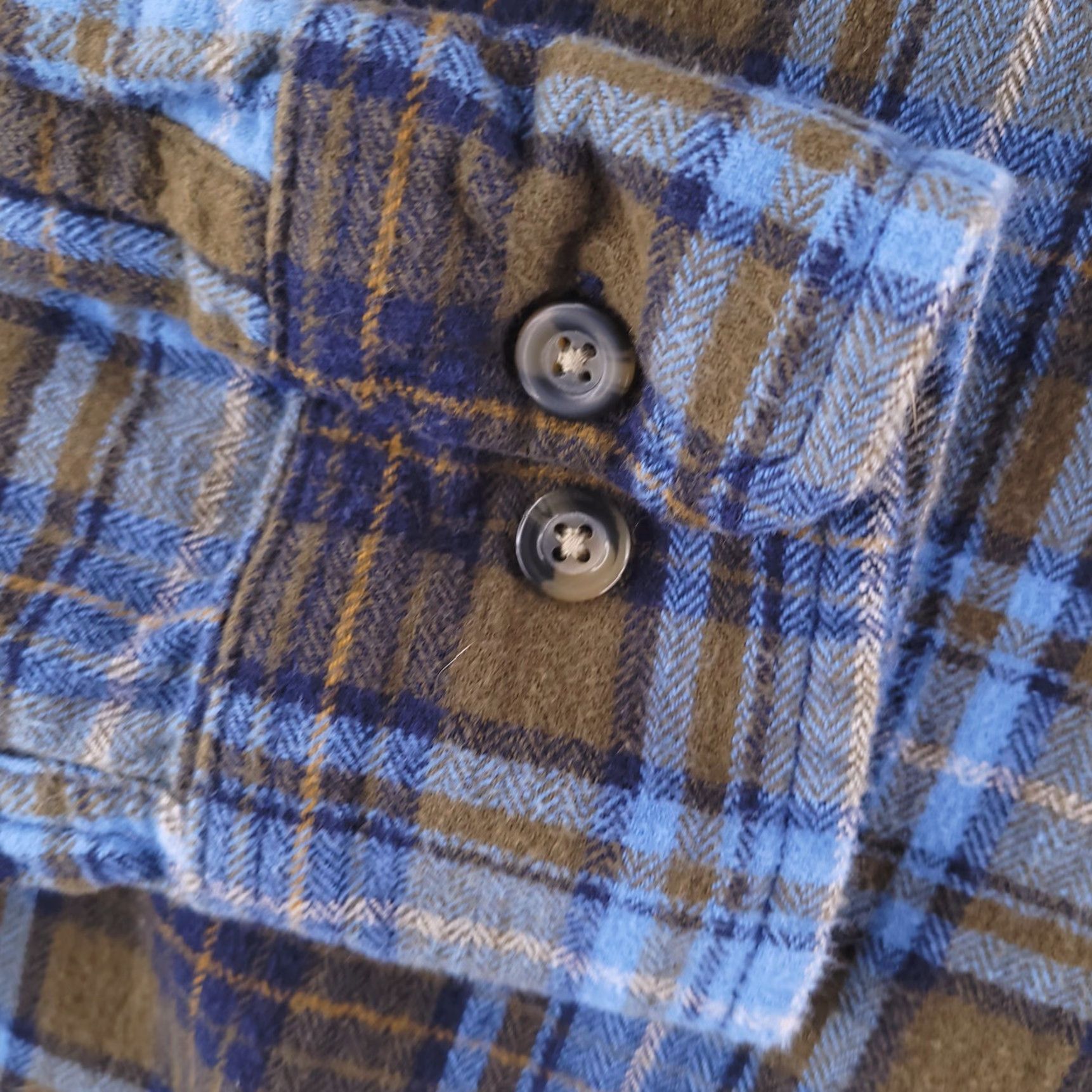 Eddie Bauer Eddie Bauer Shirt Mens Medium Brown Flannel Cotton Long Sleeve Button-Up Size US M / EU 48-50 / 2 - 4 Thumbnail
