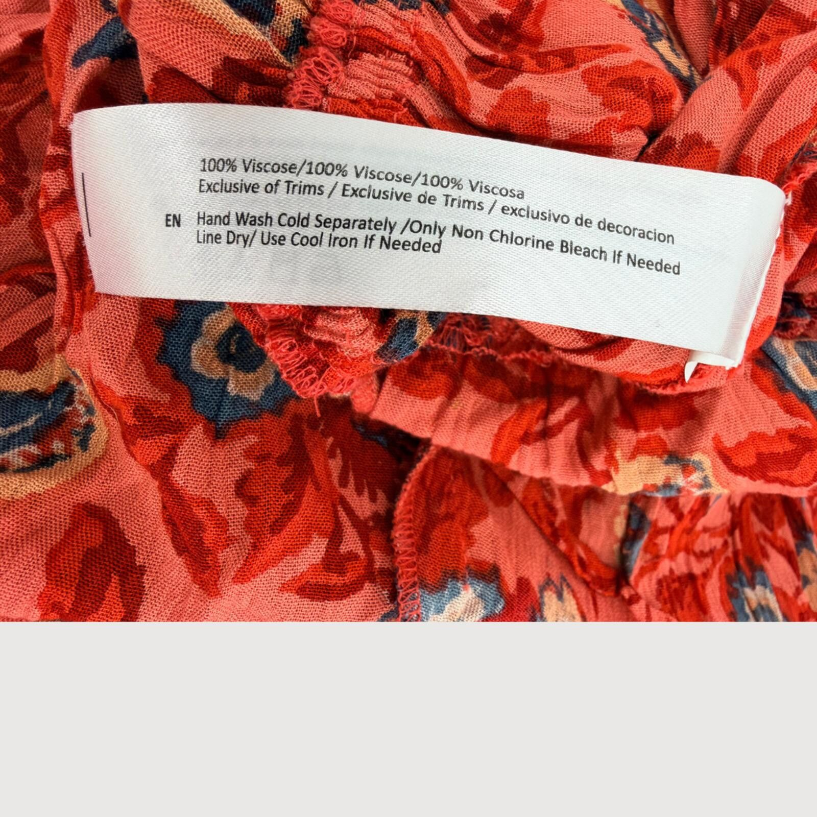 Other Band of Gypsies Bohemian Wrap Maxi Dress Red M Size M / US 6-8 / IT 42-44 - 5 Thumbnail
