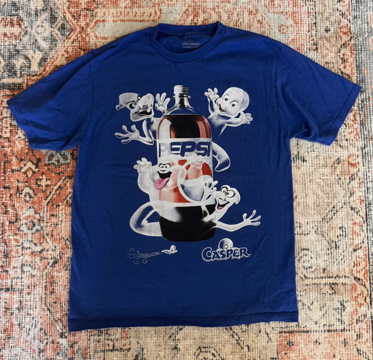 Other Vintage Casper/Pepsi Tshirt Size US L / EU 52-54 / 3 - 1 Preview