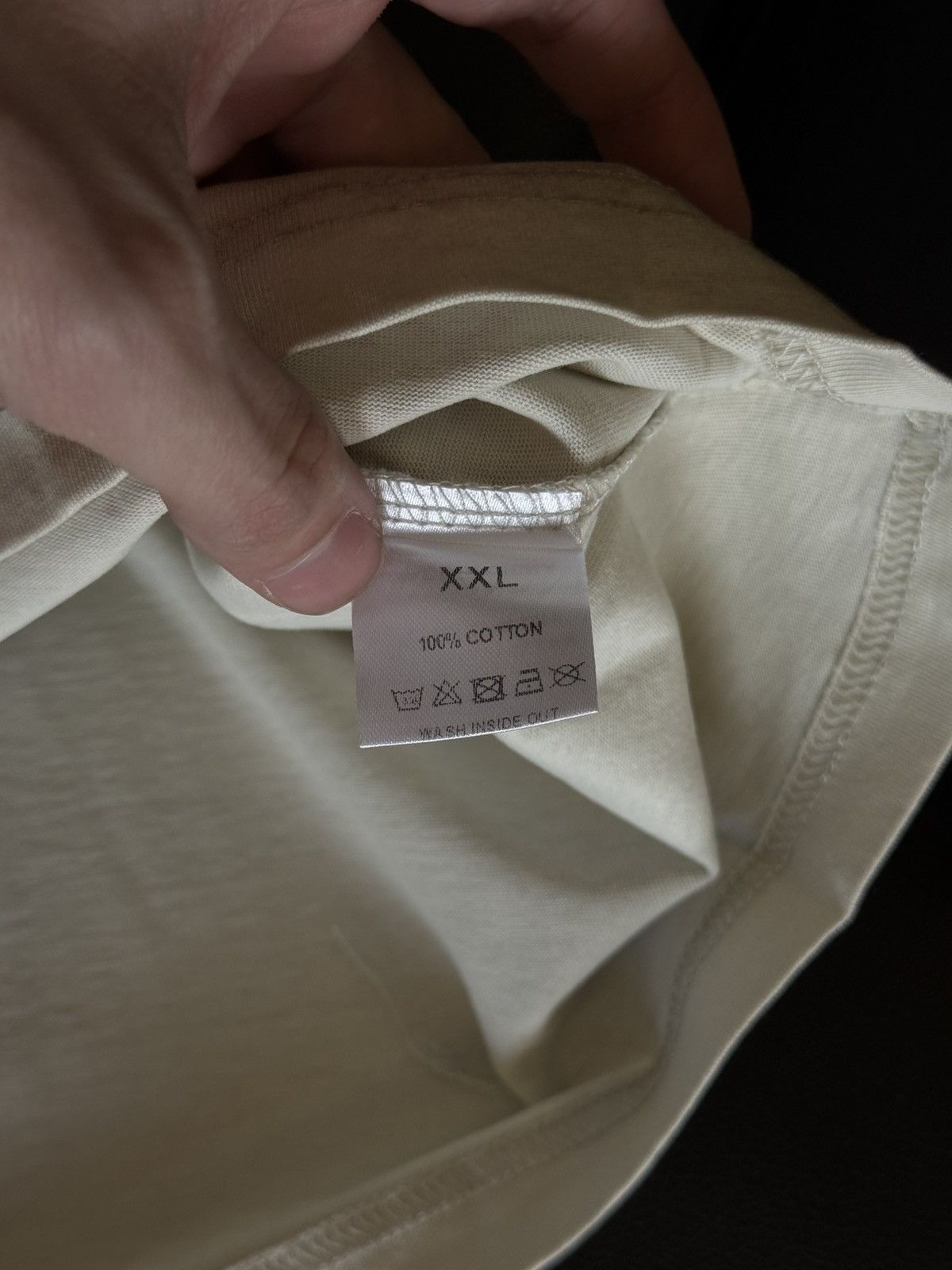 Vale Vale Valley Cream Tee Shirt Size XXL (NEW) Size US XXL / EU 58 / 5 - 8 Thumbnail