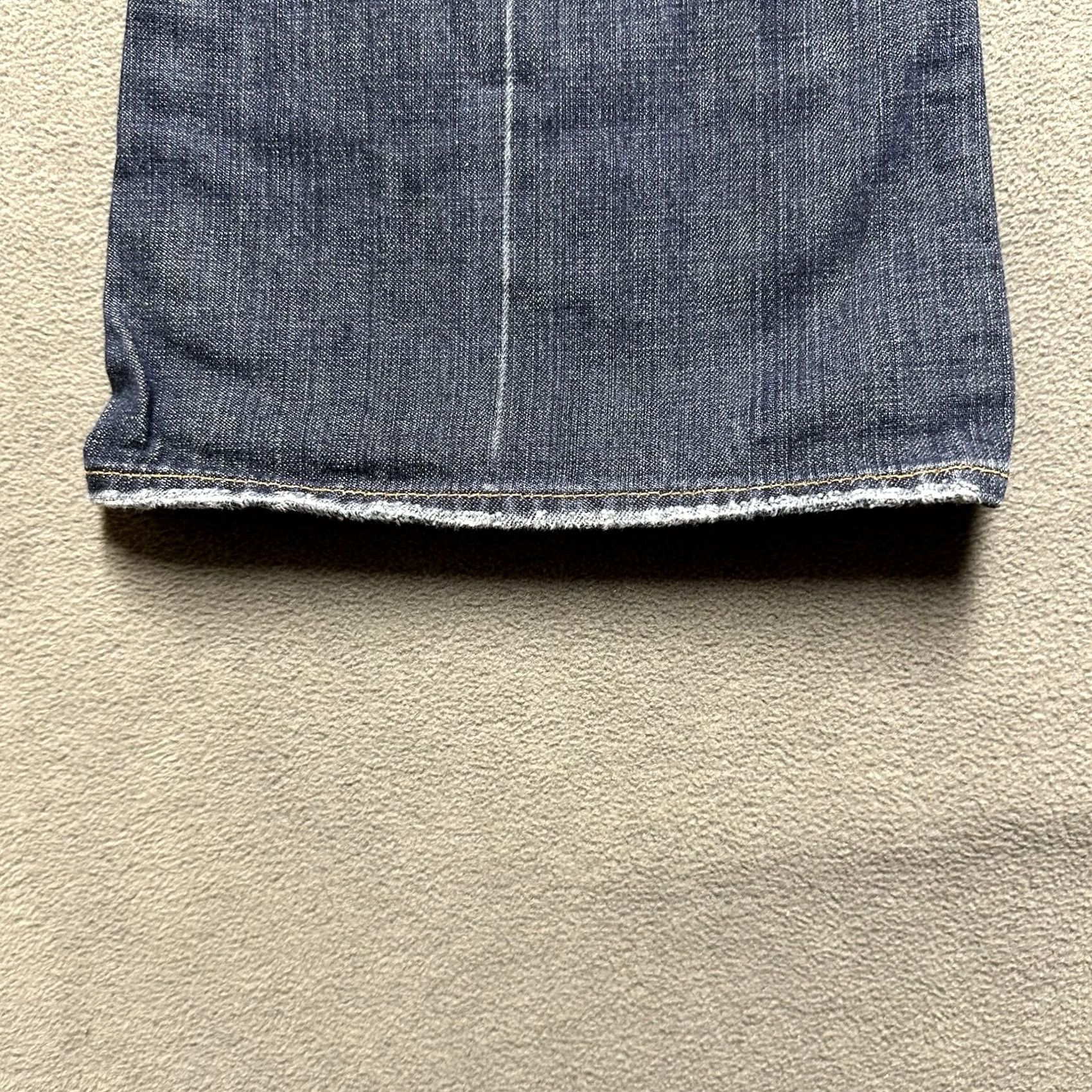 7 For All Mankind 7 For All Mankind Jeans Womens 30 Blue Denim Flared 31in Inseam 31in Waist Distressed Pockets Regular Rise 8.5" - Womens Jeans Size 24" / US 00 / IT 34 - 7 Thumbnail