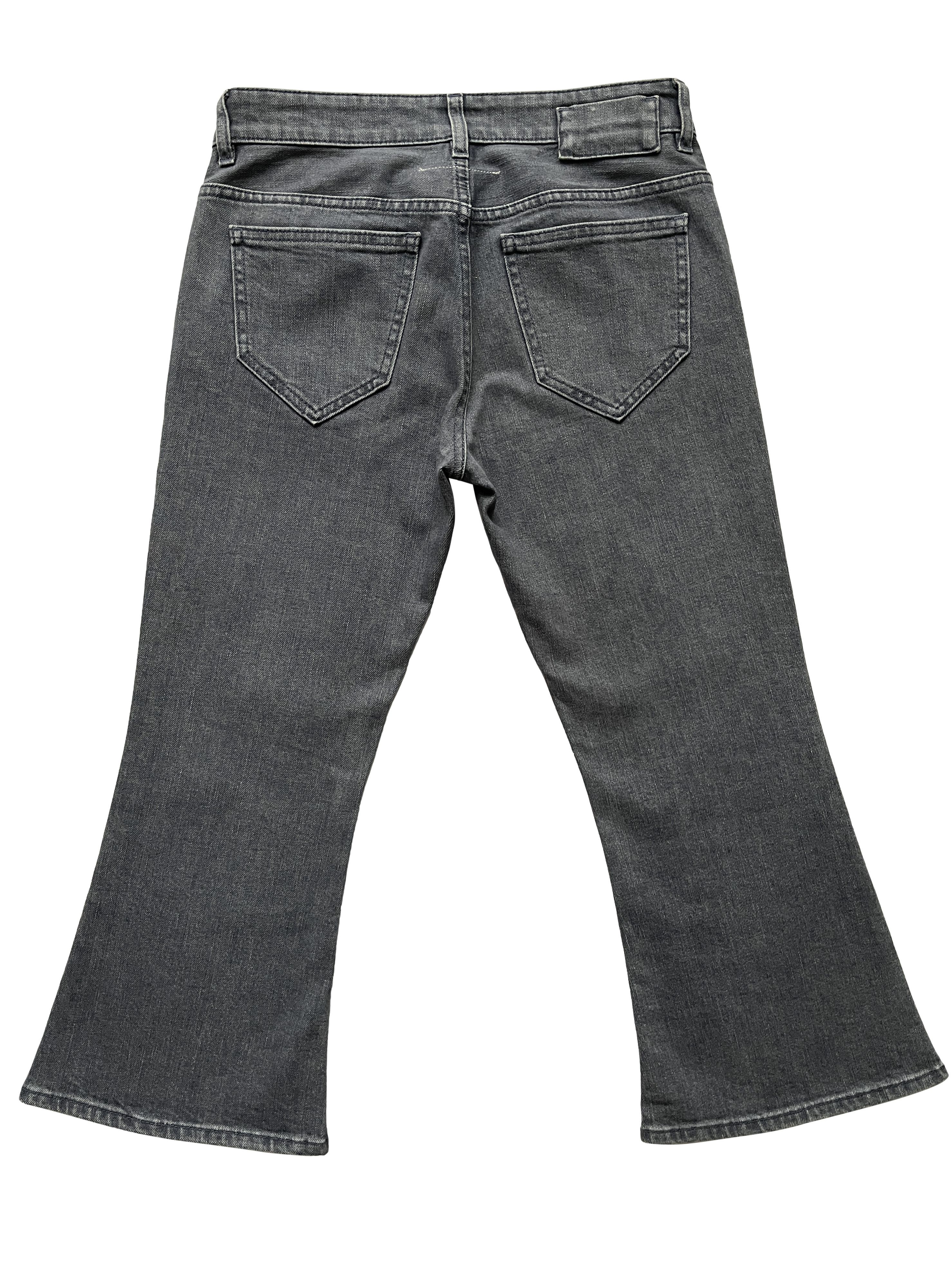 Maison Margiela ⚡️QUICK SALE⚡️2020 Margiela MM6 Cropped Flared Jeans Pants Size 30" / US 8 / IT 44 - 2 Thumbnail