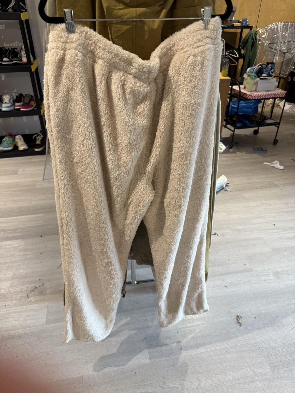 Sinclair Global Sinclair Sherpa Sweatpants Cream XL Size US 36 / EU 52 - 2 Thumbnail